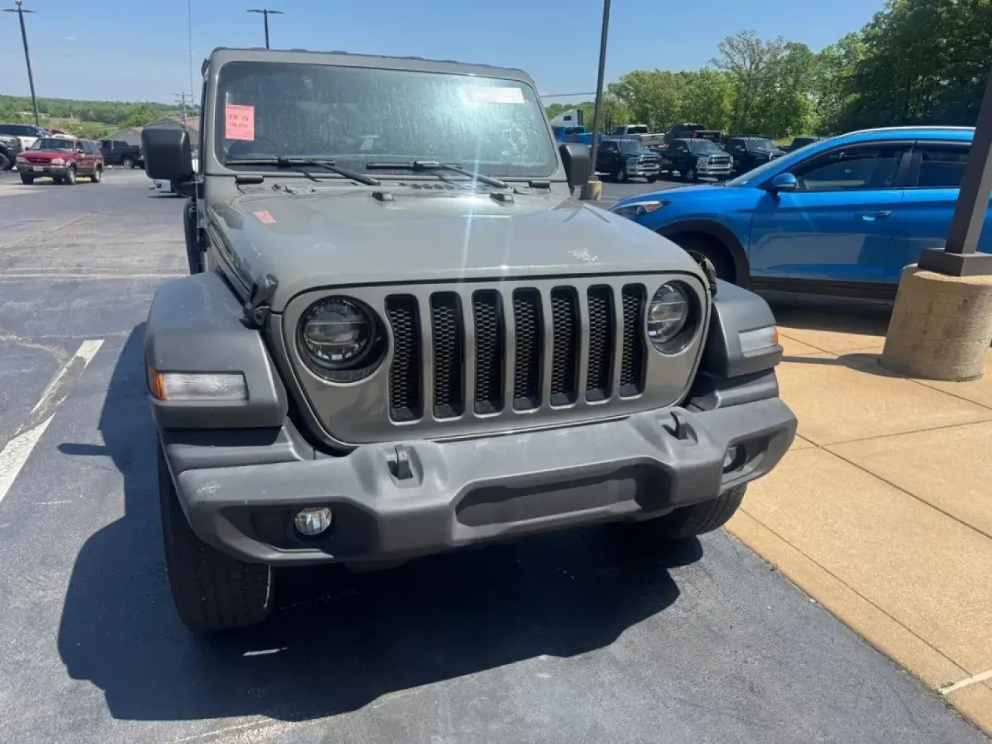 2021 /Cloth Jeep Wrangler Unlimited Sport Altitude (1C4HJXDG8MW) with an Other engine, located at 12830 Highway 21, De Soto, MO, 63020, (636) 337-7777, 38.153099, -90.573624 - USED 2021 Jeep Wrangler Unlimited Sport Altitude from Pettus Chrysler Dodge Jeep Ram De Soto, De Soto MO. - Photo#42