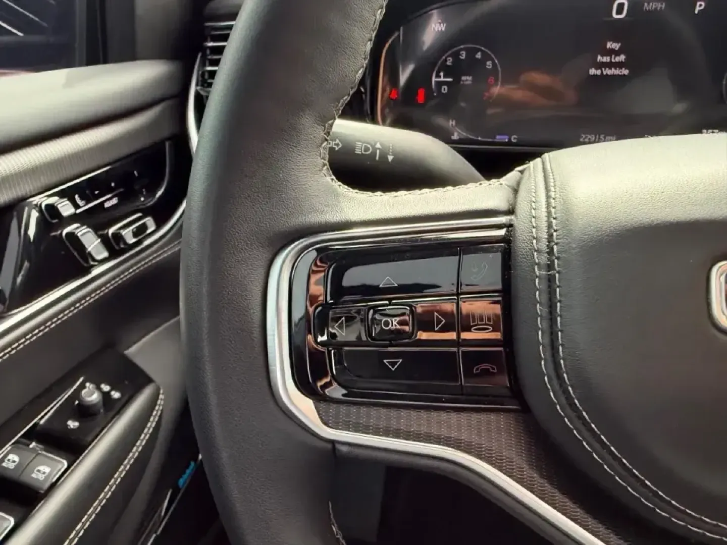 2024 /Global Black Leather Jeep Grand Wagoneer Series II (1C4SJVFP3RS) with an 3.0L I6 Hurricane HO Twin Turbo ESS engine, Automatic transmission, located at 970 Woodlawn Dr., Farmington, MO, 63640, (573) 431-7800, 37.825642, -90.468674 - Built for big weekends, long road trips, and everyday luxury family duty, this **2024 Jeep Grand Wagoneer Series II** is the kind of SUV that turns a simple drive into an event. Whether you're loading up for a lakeside getaway, shuttling kids and friends across town, or commuting in comfort from Far - Photo#15