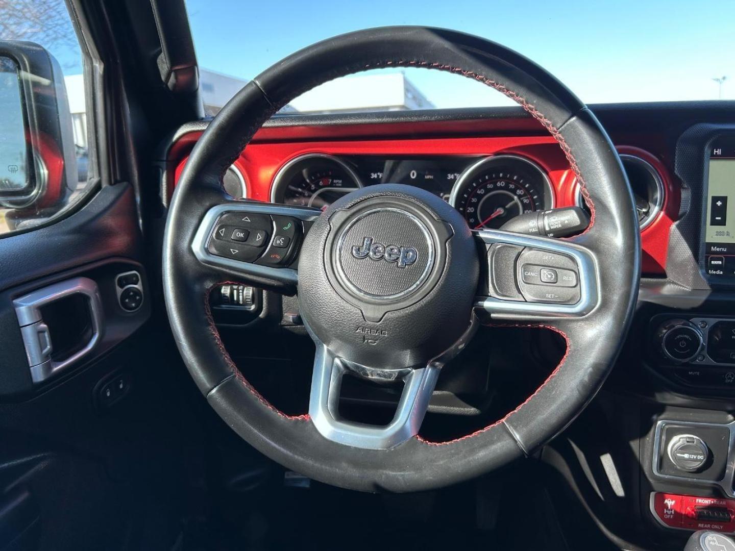 2021 /Black Cloth Jeep Wrangler Unlimited Rubicon (1C4HJXFN2MW) with an 2.0L L4 DOHC 16V TURBO engine, 6A transmission, located at 141 Commercial Dr, Fredericktown, MO, 63645, (573) 783-6432, 37.570087, -90.320648 - USED 2021 Jeep Wrangler Unlimited Rubicon from Pettus CDJR Farmington, Farmington MO. - Photo#10