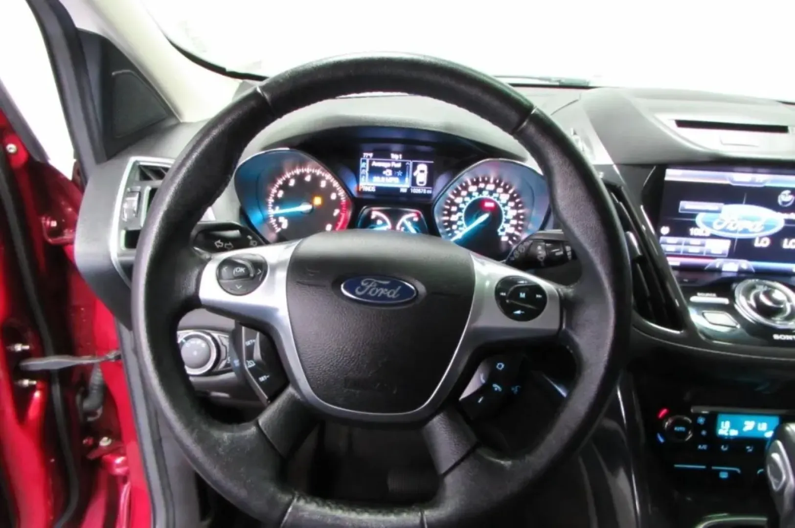 2013 /Charcoal Black Leather Ford Escape Titanium (1FMCU0J98DU) with an Other engine, Automatic transmission, located at 12836 Highway 21, De Soto, MO, 63020, (636) 337-7777, 38.151867, -90.575615 - Are you ready to elevate your family adventures or daily commutes? The 2013 Ford Escape Titanium is the perfect SUV for those who crave a reliable companion for both weekend getaways and everyday errands. With a stylish red exterior and a spacious interior, this pre-owned gem from Pettus Ford De Sot - Photo#13
