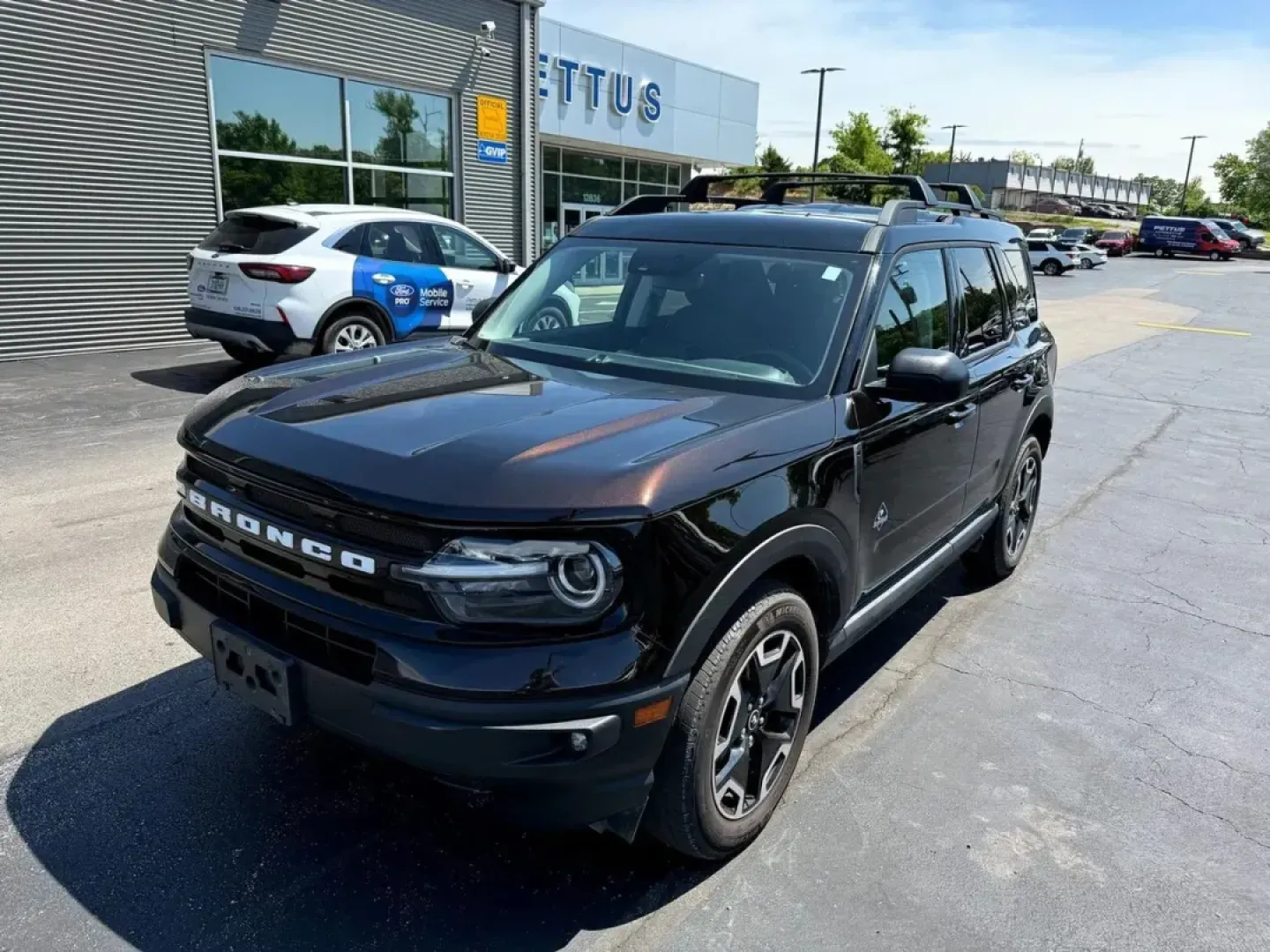 2021 /Ebony/Roast Leather Ford Bronco Sport Outer Banks (3FMCR9C66MR) with an Other engine, Automatic transmission, located at 12836 Highway 21, De Soto, MO, 63020, (636) 337-7777, 38.151867, -90.575615 - USED 2021 Ford Bronco Sport Outer Banks from Pettus Ford De Soto, De Soto MO. - Photo#31