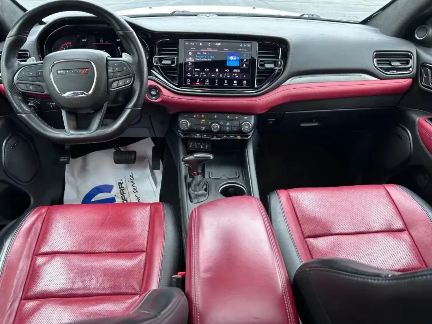 2022 /Red/Black Leather Dodge Durango R/T (1C4SDJCT8NC) with an 5.7L V8 HEMI MDS VVT engine, Automatic transmission, located at 970 Woodlawn Dr., Farmington, MO, 63640, (573) 431-7800, 37.825642, -90.468674 - Elevate your family adventures with this stunning 2022 Dodge Durango R/T, available now at Pettus CDJR Farmington! Perfectly designed for growing families or anyone who loves weekend road trips, this SUV combines power, luxury, and space, making it an ideal choice for those seeking quality used vehi - Photo#12