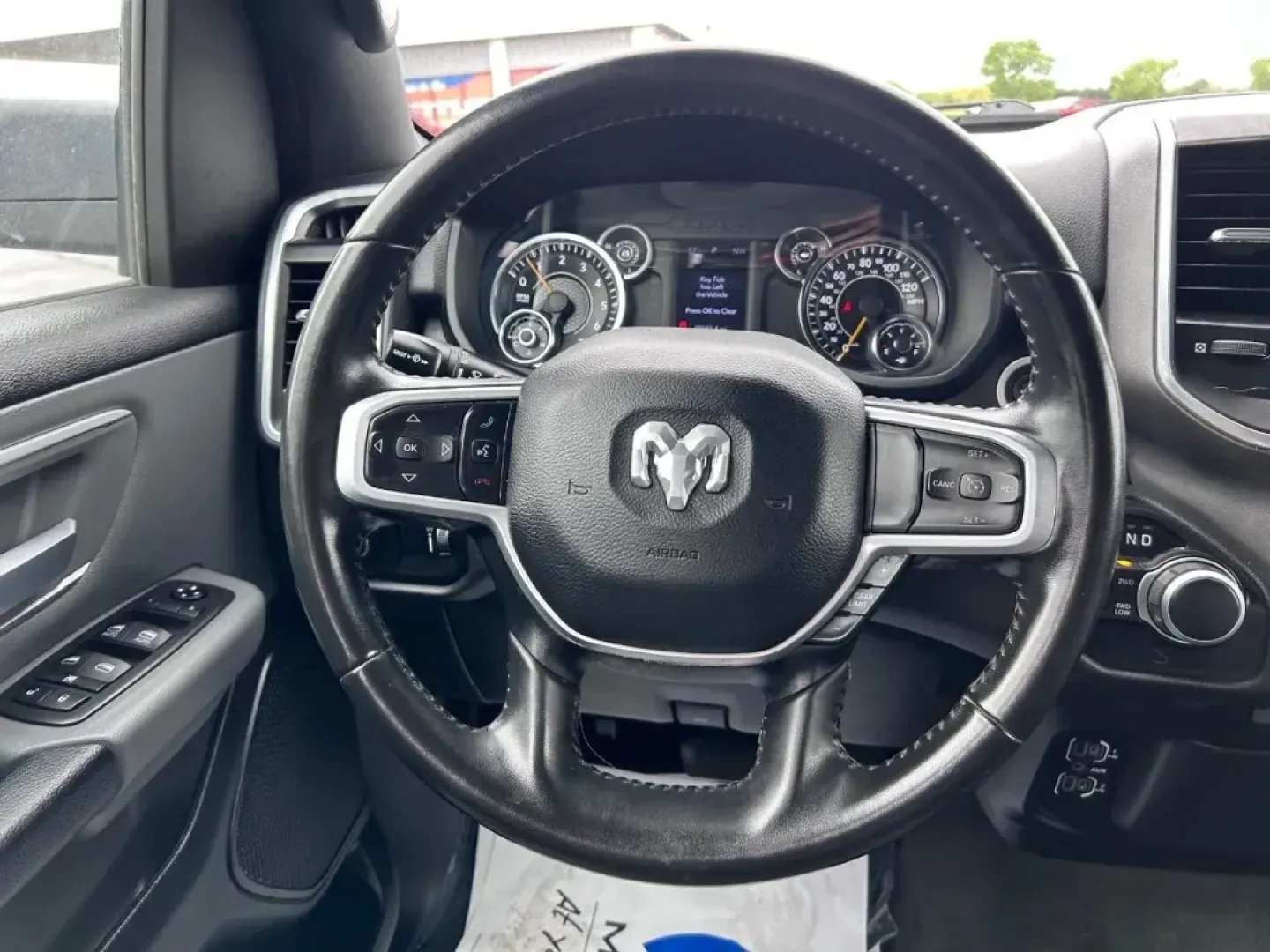2021 /Diesel Gray/Black Cloth RAM 1500 Big Horn Quad Cab 4WD (1C6SRFBT2MN) with an 3.6L V6 FFV engine, 8A transmission, located at 141 Commercial Dr, Fredericktown, MO, 63645, (573) 783-6432, 37.570087, -90.320648 - Are you ready to elevate your adventures, both on and off the beaten path? Whether you're hauling gear for a weekend camping trip, navigating the daily commute, or simply enjoying a night out in town, the 2021 Ram 1500 Big Horn/Lone Star is the perfect companion. This powerful and versatile truck is - Photo#9