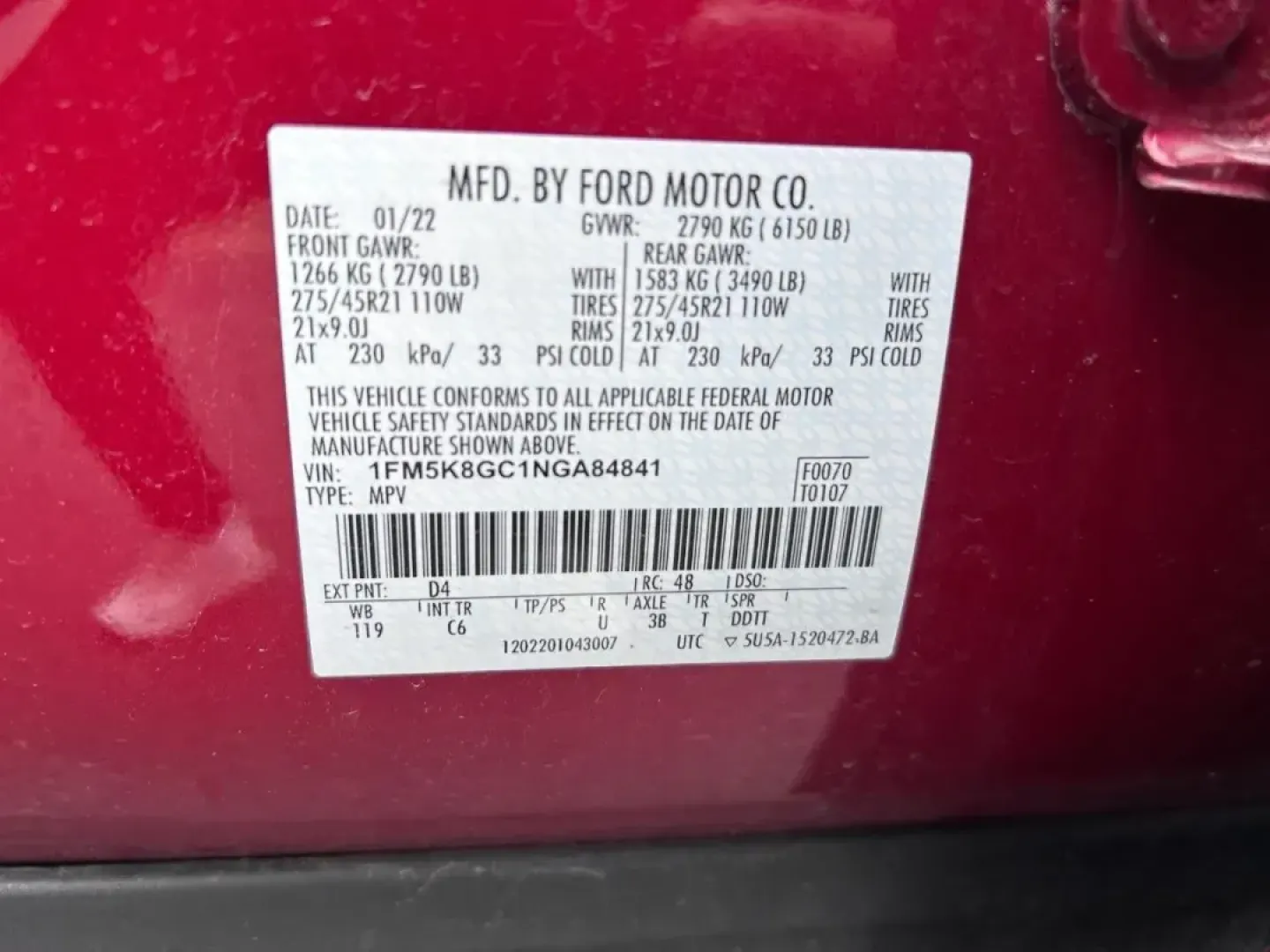 2022 /Ebony Leather Ford Explorer ST (1FM5K8GC1NG) with an 3.0L EcoBoost V6 engine, Automatic transmission, located at 970 Woodlawn Dr., Farmington, MO, 63640, (573) 431-7800, 37.825642, -90.468674 - **Explore Your Next Adventure with the 2022 Ford Explorer ST Ready for Family Fun and Weekend Getaways!**<br /> <br /> If you're on the hunt for an SUV that perfectly blends family functionality with sporty performance, look no further than this stunning **2022 Ford Explorer ST** available at **Pet - Photo#25