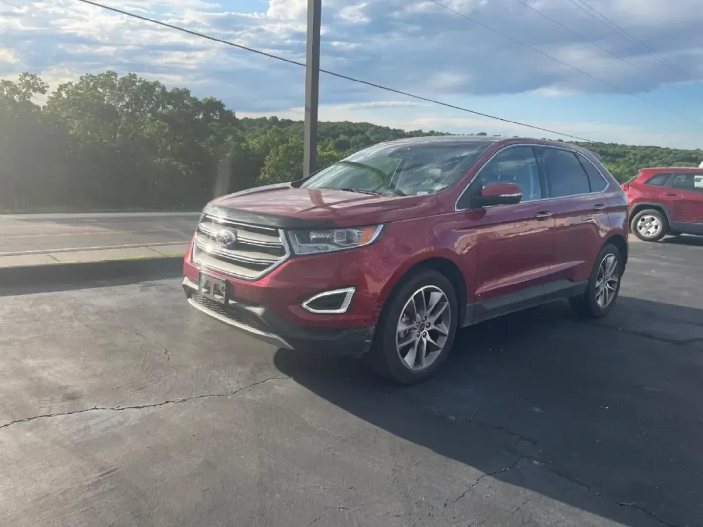 2016 /Ceramic Leather Ford Edge Titanium (2FMPK3K99GB) with an Other engine, located at 12836 Highway 21, De Soto, MO, 63020, (636) 337-7777, 38.151867, -90.575615 - USED 2016 Ford Edge Titanium from Pettus Ford De Soto, De Soto MO. - Photo#0