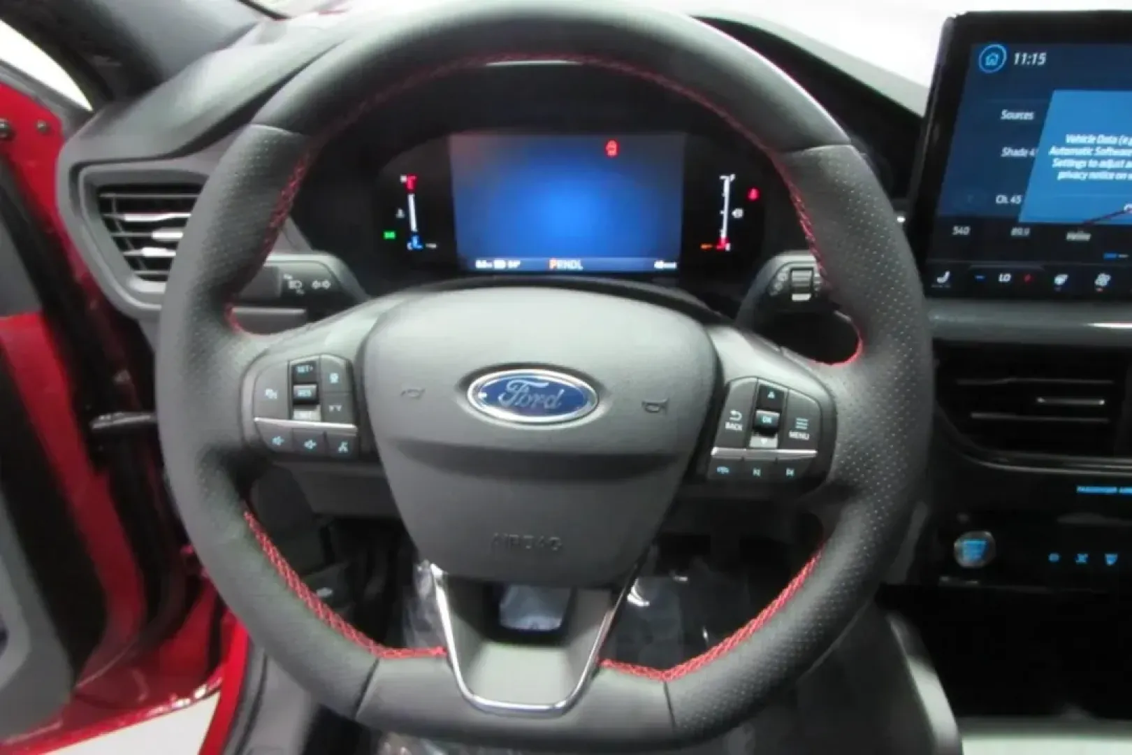 2025 /Ebony Leather Trimmed Ford Escape Hybrid ST-Line Select (1FMCU9NZ4SU) with an 2.5L iVCT Atkinson Cycle I-4 Hybrid engine, located at 12836 Highway 21, De Soto, MO, 63020, (636) 337-7777, 38.151867, -90.575615 - NEW 2025 Ford Escape Hybrid ST-Line Select from Pettus Ford De Soto, De Soto MO. - Photo#12