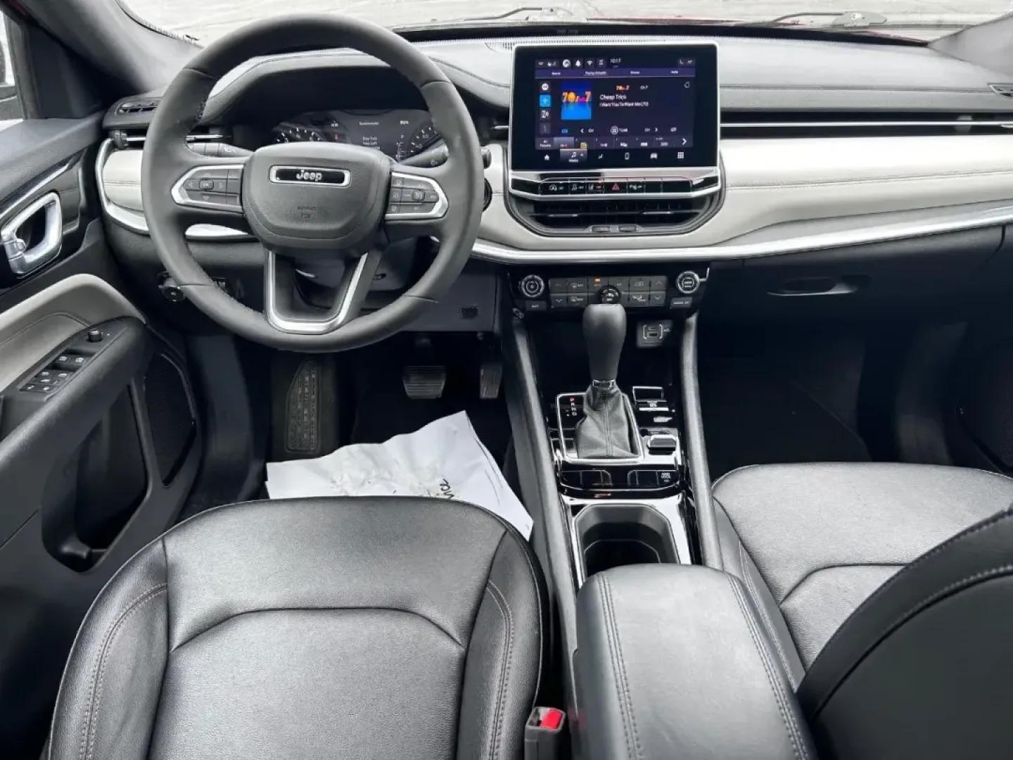 2024 /Black Leather Jeep Compass Limited (3C4NJDCNXRT) with an 2.0L I4 DOHC DI Turbo engine, Automatic transmission, located at 970 Woodlawn Dr., Farmington, MO, 63640, (573) 431-7800, 37.825642, -90.468674 - **Explore the Adventure with this 2024 Jeep Compass Limited Perfect for Your Next Journey!**<br /> <br /> Are you ready to elevate your driving experience and embrace the great outdoors? Meet the 2024 Jeep Compass Limited, a striking red hot pearlcoat SUV designed not just for daily commutes but fo - Photo#8