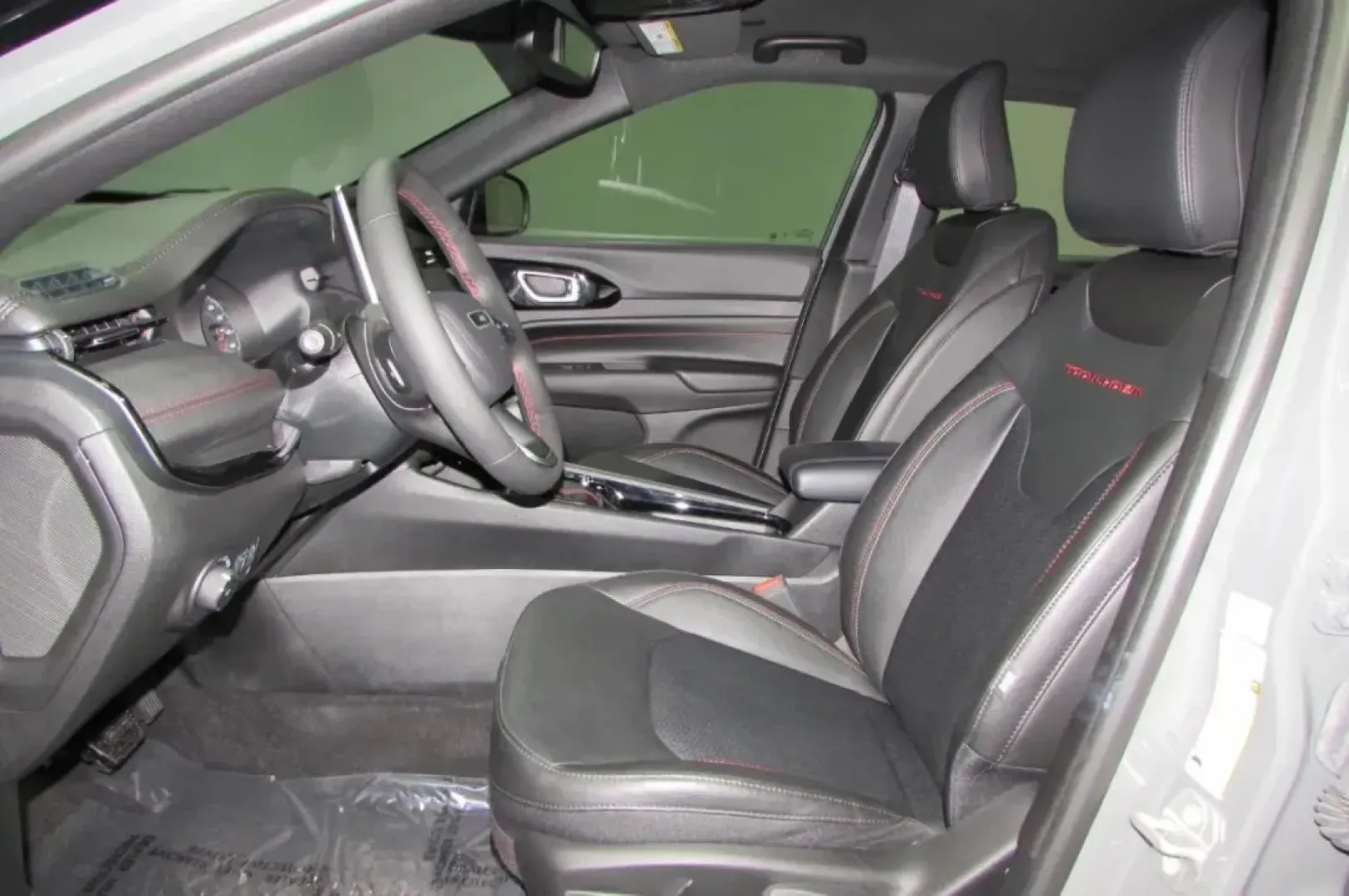 2024 /Ruby Red/Black Leather Jeep Compass Trailhawk (3C4NJDDN6RT) with an Other engine, Automatic transmission, located at 12836 Highway 21, De Soto, MO, 63020, (636) 337-7777, 38.151867, -90.575615 - USED 2024 Jeep Compass Trailhawk from Pettus Ford De Soto, De Soto MO. - Photo#12