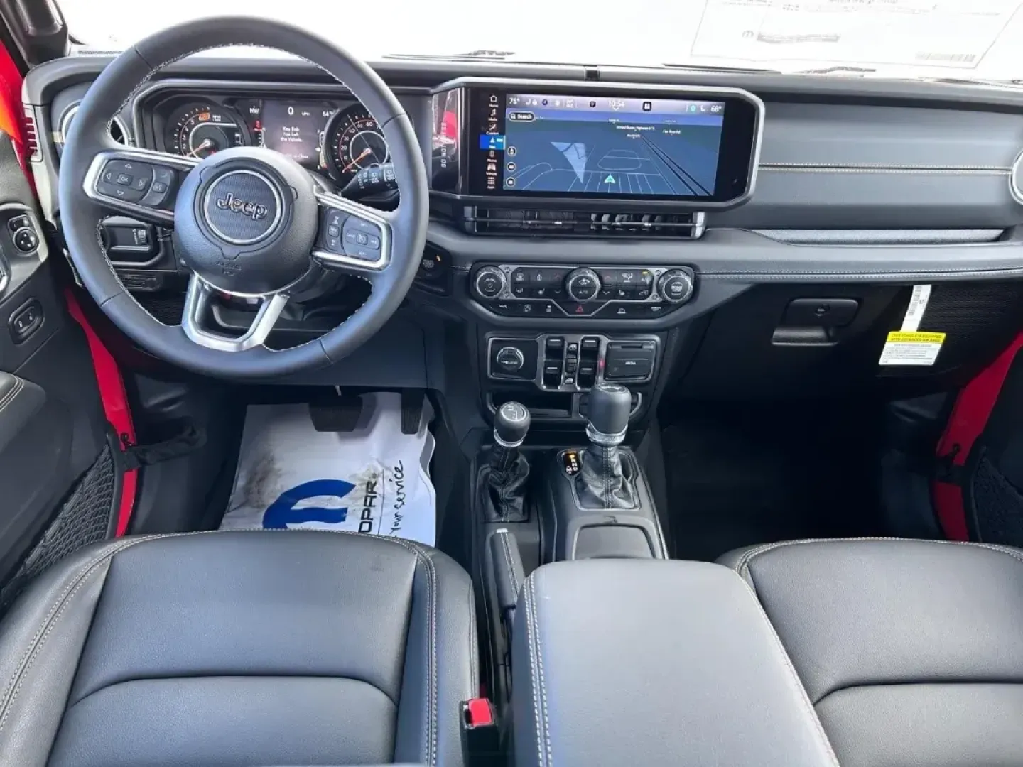2025 /Black Leather Jeep Wrangler Sahara (1C4PJXEN5SW) with an 2.0L I4 DOHC DI Turbo engine, Automatic transmission, located at 970 Woodlawn Dr., Farmington, MO, 63640, (573) 431-7800, 37.825642, -90.468674 - **Adventure Awaits: Discover the 2025 Jeep Wrangler Sahara at Pettus CDJR Farmington!**<br /> <br /> Are you ready to elevate your outdoor adventures or make your daily commute a thrilling experience? The 2025 Jeep Wrangler Sahara is the ultimate SUV that perfectly combines rugged capability with mo - Photo#8