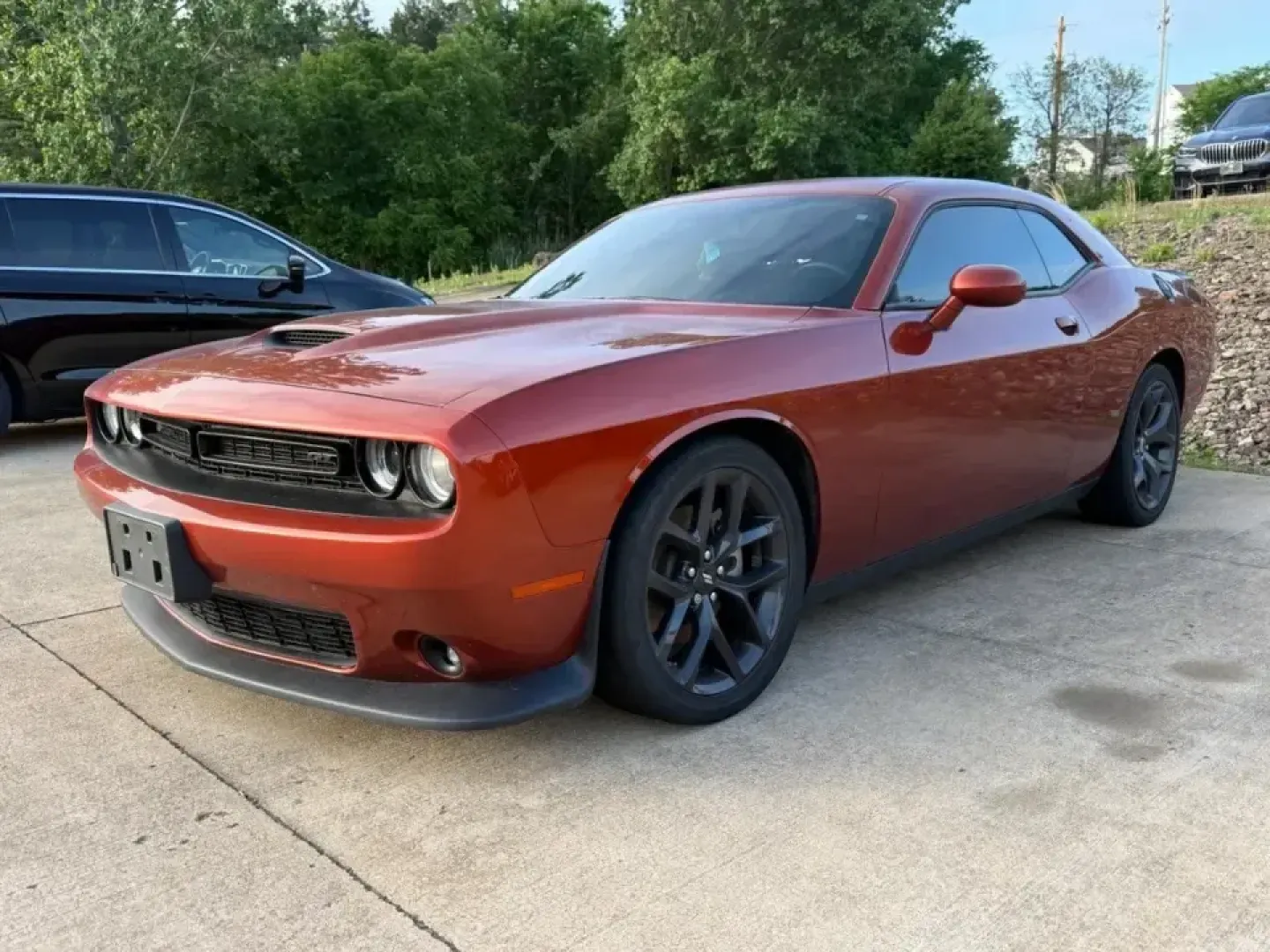 2023 /Black Suede Dodge Challenger GT (2C3CDZJG2PH) with an 3.6L V6 24V VVT engine, Automatic transmission, located at 970 Woodlawn Dr., Farmington, MO, 63640, (573) 431-7800, 37.825642, -90.468674 - Turn the daily drive into something you look forward to-this 2023 Dodge Challenger GT is built for Missouri backroads, weekend meetups, and comfortable highway cruising from Farmington to St. Louis. With its bold Sinamon Stick exterior, classic coupe stance, and modern tech, it's the kind of muscle- - Photo#3