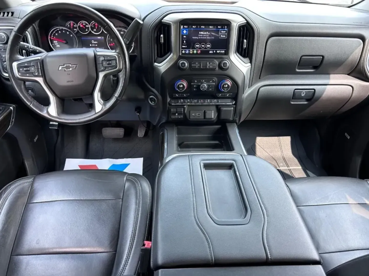 2019 /Jet Black Leather Chevrolet Silverado 1500 LT Trail Boss (3GCPYFED6KG) with an 5.3L EcoTec3 V8 ; featuring all-new Dynamic Fuel Management that enabl engine, Automatic transmission, located at 970 Woodlawn Dr., Farmington, MO, 63640, (573) 431-7800, 37.825642, -90.468674 - USED 2019 Chevrolet Silverado 1500 LT Trail Boss from Pettus CDJR Farmington, Farmington MO. - Photo#9