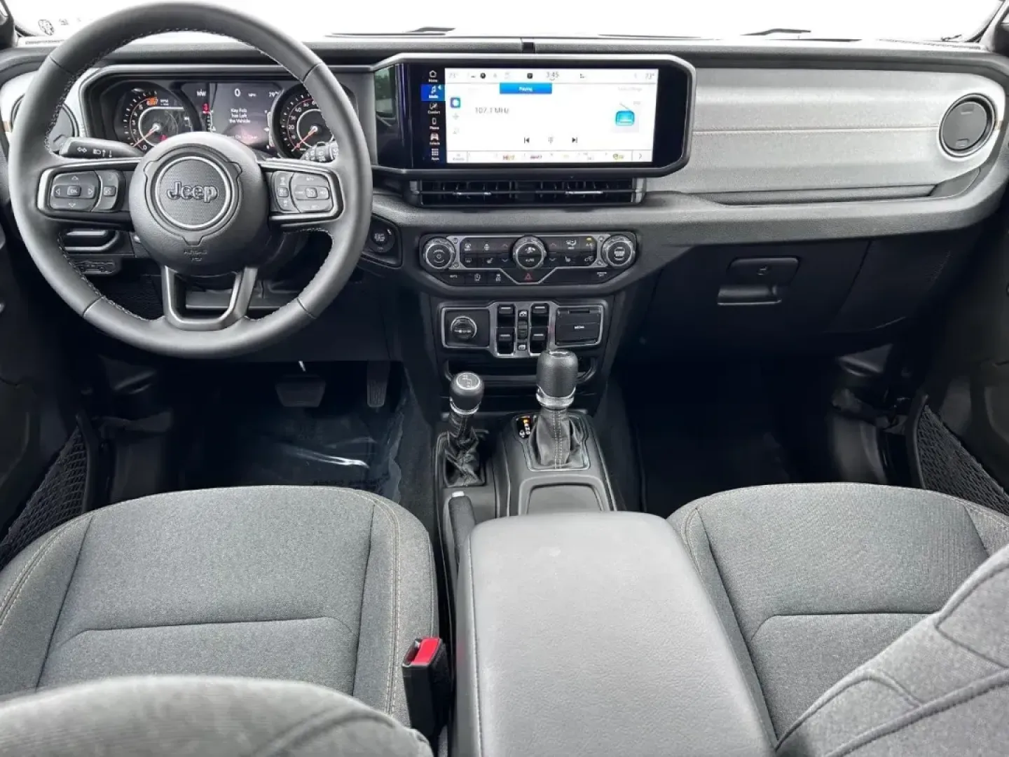 2025 /Black Cloth Jeep Wrangler Sport S (1C4PJXDG8SW) with an 3.6L V6 24V VVT UPG I engine, located at 970 Woodlawn Dr., Farmington, MO, 63640, (573) 431-7800, 37.825642, -90.468674 - Experience the thrill of adventure with the 2025 Jeep Wrangler Sport S, the perfect companion for weekend escapades and off-road journeys. Whether you're navigating the rugged trails of the Ozarks or cruising through the scenic views around Farmington, MO, this SUV is designed to elevate your lifest - Photo#9