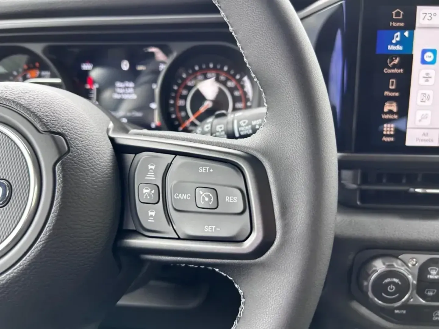 2025 /Black Cloth Jeep Wrangler Sport S (1C4PJXDG8SW) with an 3.6L V6 24V VVT UPG I engine, located at 970 Woodlawn Dr., Farmington, MO, 63640, (573) 431-7800, 37.825642, -90.468674 - Experience the thrill of adventure with the 2025 Jeep Wrangler Sport S, the perfect companion for weekend escapades and off-road journeys. Whether you're navigating the rugged trails of the Ozarks or cruising through the scenic views around Farmington, MO, this SUV is designed to elevate your lifest - Photo#12