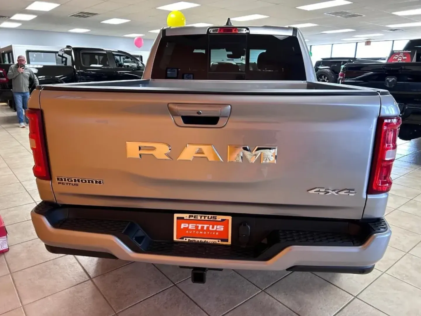 2025 /Diesel Gray/Black Cloth Ram 1500 Big Horn/Lone Star (1C6RRFFG2SN) with an 3.6L V6 24V VVT eTorque UPG I engine, located at 970 Woodlawn Dr., Farmington, MO, 63640, (573) 431-7800, 37.825642, -90.468674 - **Experience Adventure with the 2025 Ram 1500 Big Horn/Lone Star at Pettus CDJR Farmington!**<br /> <br /> Are you ready to elevate your weekend adventures and tackle your daily commute with confidence? Whether you're a growing family looking for a spacious ride, a weekend warrior seeking the perfec - Photo#4