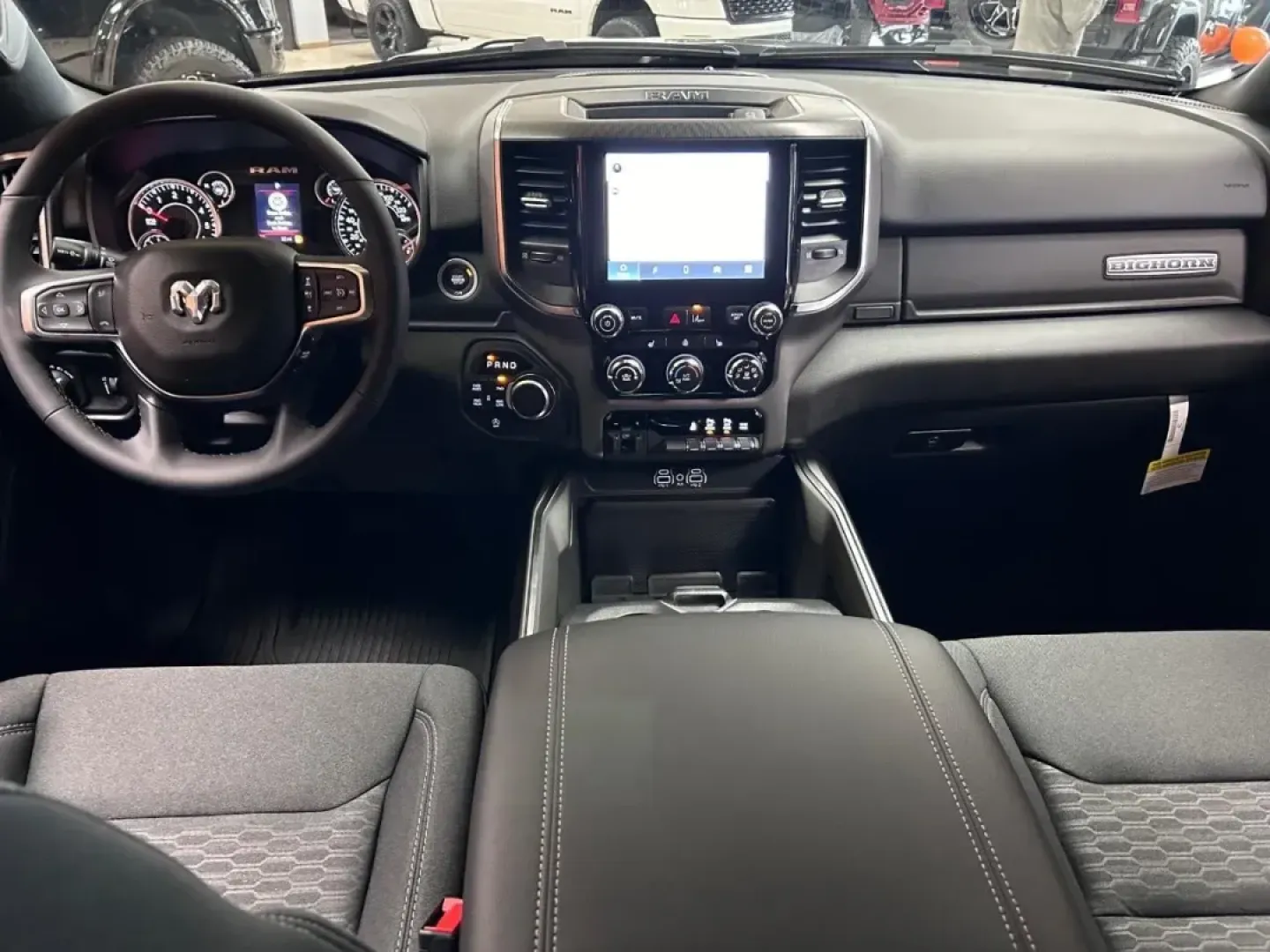 2025 /Diesel Gray/Black Cloth Ram 1500 Big Horn/Lone Star (1C6RRFFG2SN) with an 3.6L V6 24V VVT eTorque UPG I engine, located at 970 Woodlawn Dr., Farmington, MO, 63640, (573) 431-7800, 37.825642, -90.468674 - **Experience Adventure with the 2025 Ram 1500 Big Horn/Lone Star at Pettus CDJR Farmington!**<br /> <br /> Are you ready to elevate your weekend adventures and tackle your daily commute with confidence? Whether you're a growing family looking for a spacious ride, a weekend warrior seeking the perfec - Photo#9