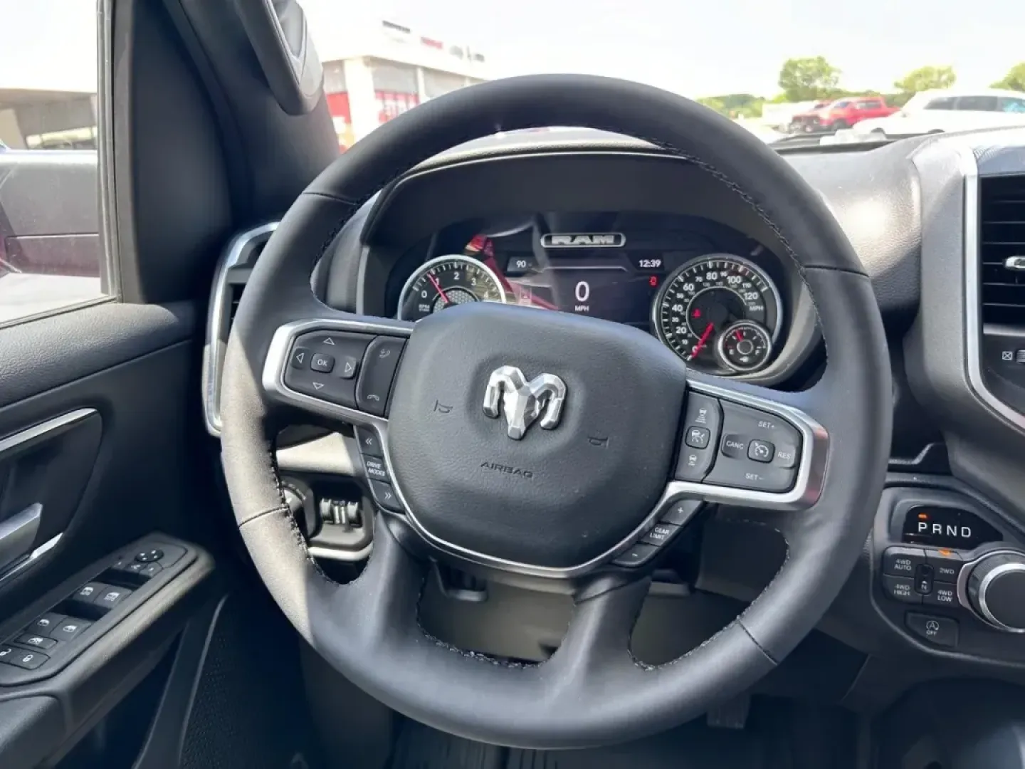 2025 /Diesel Gray/Black Cloth Ram 1500 Big Horn/Lone Star (1C6RRFFG8SN) with an 3.6L V6 24V VVT eTorque UPG I engine, located at 970 Woodlawn Dr., Farmington, MO, 63640, (573) 431-7800, 37.825642, -90.468674 - **Elevate Your Adventures with the 2025 Ram 1500 Big Horn/Lone Star at Pettus CDJR Farmington!**<br /> <br /> If you're seeking a vehicle that seamlessly blends rugged capability with modern comfort, look no further than the stunning 2025 Ram 1500 Big Horn/Lone Star. This impressive truck is perfect - Photo#9