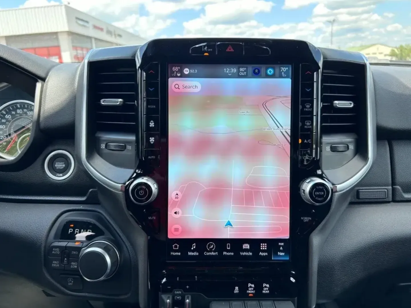 2025 /Diesel Gray/Black Cloth Ram 1500 Big Horn/Lone Star (1C6RRFFG8SN) with an 3.6L V6 24V VVT eTorque UPG I engine, located at 970 Woodlawn Dr., Farmington, MO, 63640, (573) 431-7800, 37.825642, -90.468674 - **Elevate Your Adventures with the 2025 Ram 1500 Big Horn/Lone Star at Pettus CDJR Farmington!**<br /> <br /> If you're seeking a vehicle that seamlessly blends rugged capability with modern comfort, look no further than the stunning 2025 Ram 1500 Big Horn/Lone Star. This impressive truck is perfect - Photo#12