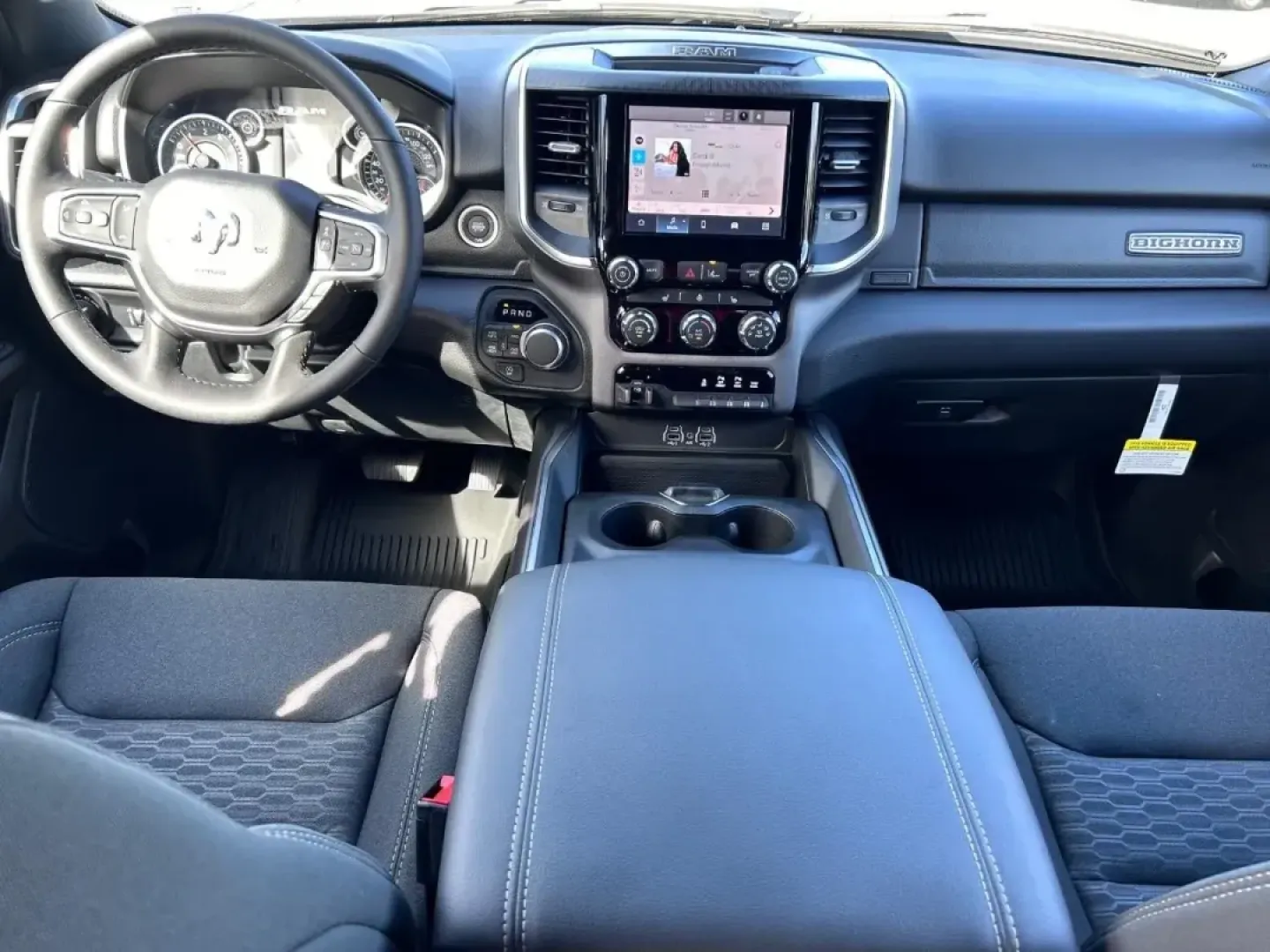 2025 /Diesel Gray/Black Cloth Ram 1500 Big Horn/Lone Star (1C6SRFFP5SN) with an 3.0L Straight 6 Turbocharged engine, located at 970 Woodlawn Dr., Farmington, MO, 63640, (573) 431-7800, 37.825642, -90.468674 - Are you ready to take your adventures to the next level? Whether you're hauling gear for a weekend camping trip, navigating the daily commute, or simply running errands around Farmington, the 2025 Ram 1500 Big Horn/Lone Star is the perfect companion. This robust truck offers impressive versatility a - Photo#8