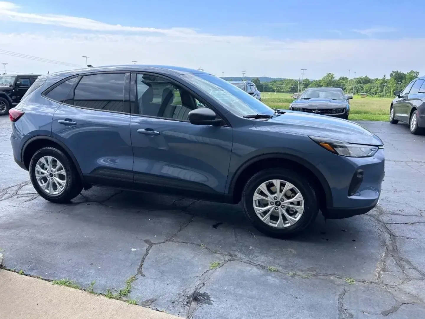 2025 /Ebony Cloth Ford Escape Active (1FMCU0GN8SU) with an 1.5L EcoBoost engine, Automatic transmission, located at 141 Commercial Dr, Fredericktown, MO, 63645, (573) 783-6432, 37.570087, -90.320648 - Elevate your adventures and daily commutes with the stunning 2025 Ford Escape Active, now available at Pettus Ford Fredericktown. This iconic SUV is not just a vehicle; it's a lifestyle companion, perfect for families, commuters, or anyone seeking versatility and style. With its spacious interior an - Photo#1