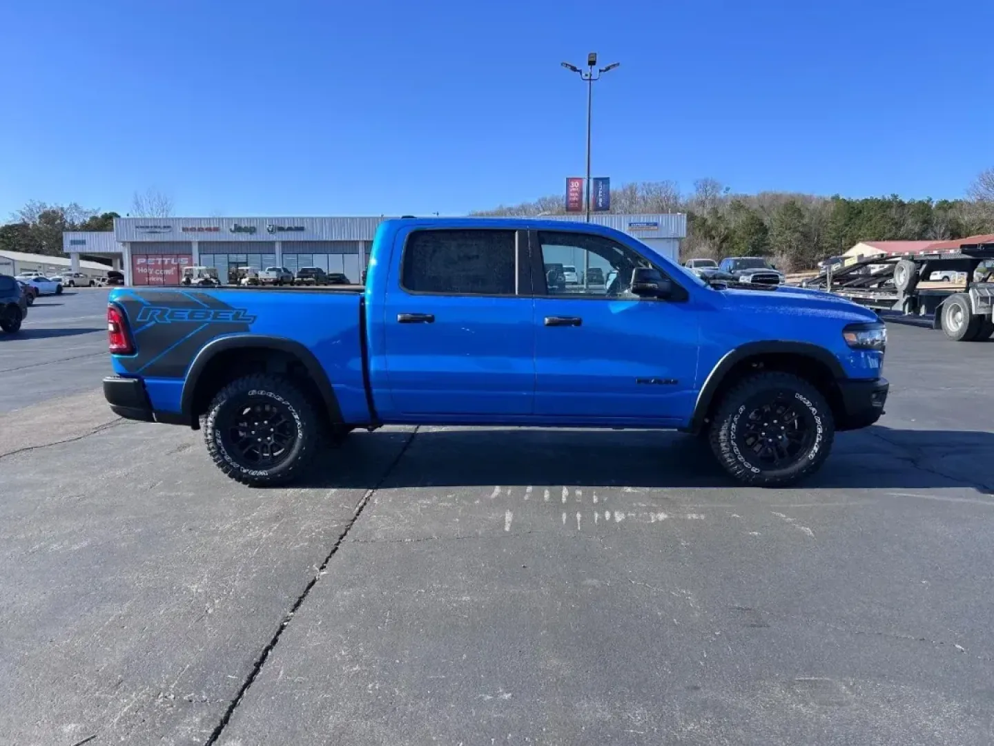 2025 /Red/Black Leather Trimmed Ram 1500 Rebel (1C6SRFLP1SN) with an 3.0L I6 Hurricane SO Twin Turbo ESS engine, Automatic transmission, located at 970 Woodlawn Dr., Farmington, MO, 63640, (573) 431-7800, 37.825642, -90.468674 - **Unleash Your Adventure with the 2025 Ram 1500 Rebel at Pettus CDJR Farmington!**<br /> <br /> Are you ready to elevate your lifestyle with a truck that marries rugged capability with everyday functionality? Look no further than the stunning 2025 Ram 1500 Rebel, now available at Pettus CDJR Farming - Photo#0