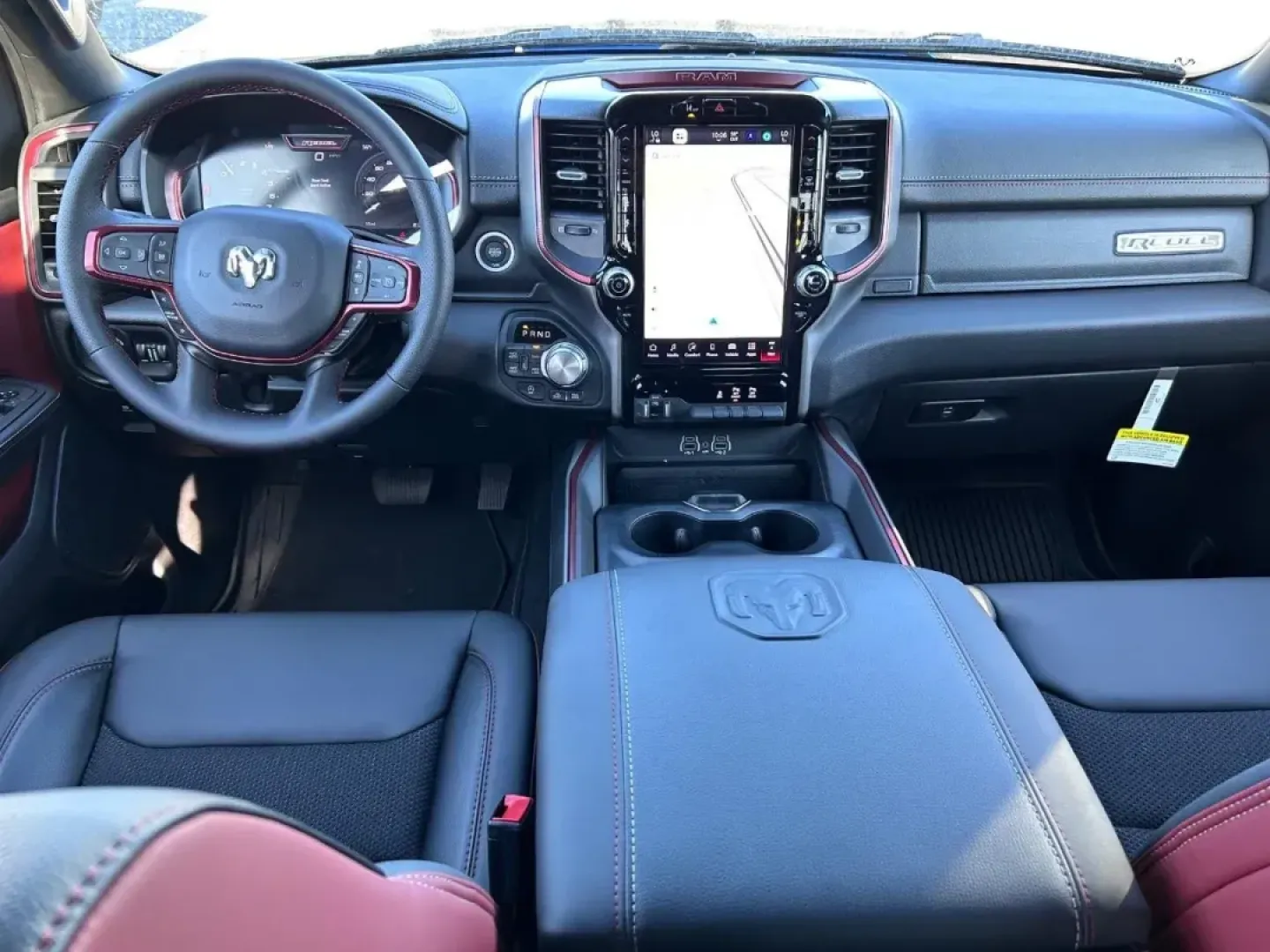 2025 /Red/Black Leather Trimmed Ram 1500 Rebel (1C6SRFLP1SN) with an 3.0L I6 Hurricane SO Twin Turbo ESS engine, Automatic transmission, located at 970 Woodlawn Dr., Farmington, MO, 63640, (573) 431-7800, 37.825642, -90.468674 - **Unleash Your Adventure with the 2025 Ram 1500 Rebel at Pettus CDJR Farmington!**<br /> <br /> Are you ready to elevate your lifestyle with a truck that marries rugged capability with everyday functionality? Look no further than the stunning 2025 Ram 1500 Rebel, now available at Pettus CDJR Farming - Photo#8