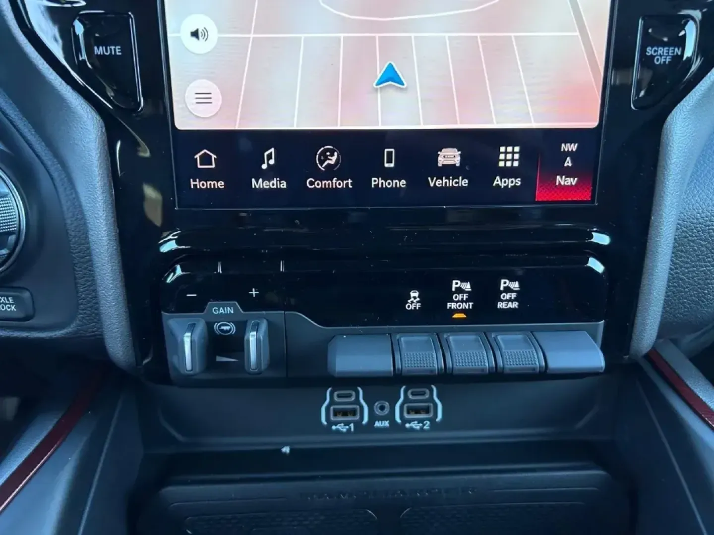 2025 /Red/Black Leather Trimmed Ram 1500 Rebel (1C6SRFLP1SN) with an 3.0L I6 Hurricane SO Twin Turbo ESS engine, Automatic transmission, located at 970 Woodlawn Dr., Farmington, MO, 63640, (573) 431-7800, 37.825642, -90.468674 - **Unleash Your Adventure with the 2025 Ram 1500 Rebel at Pettus CDJR Farmington!**<br /> <br /> Are you ready to elevate your lifestyle with a truck that marries rugged capability with everyday functionality? Look no further than the stunning 2025 Ram 1500 Rebel, now available at Pettus CDJR Farming - Photo#15