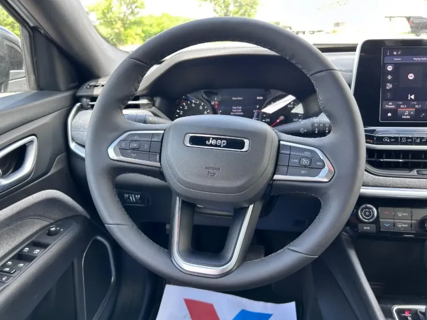 2025 /Black Leather Trimmed Jeep Compass Latitude (3C4NJDBN1ST) with an 2.0L I4 DOHC DI Turbo engine, Automatic transmission, located at 970 Woodlawn Dr., Farmington, MO, 63640, (573) 431-7800, 37.825642, -90.468674 - NEW 2025 Jeep Compass Latitude from Pettus CDJR Farmington, Farmington MO. - Photo#10