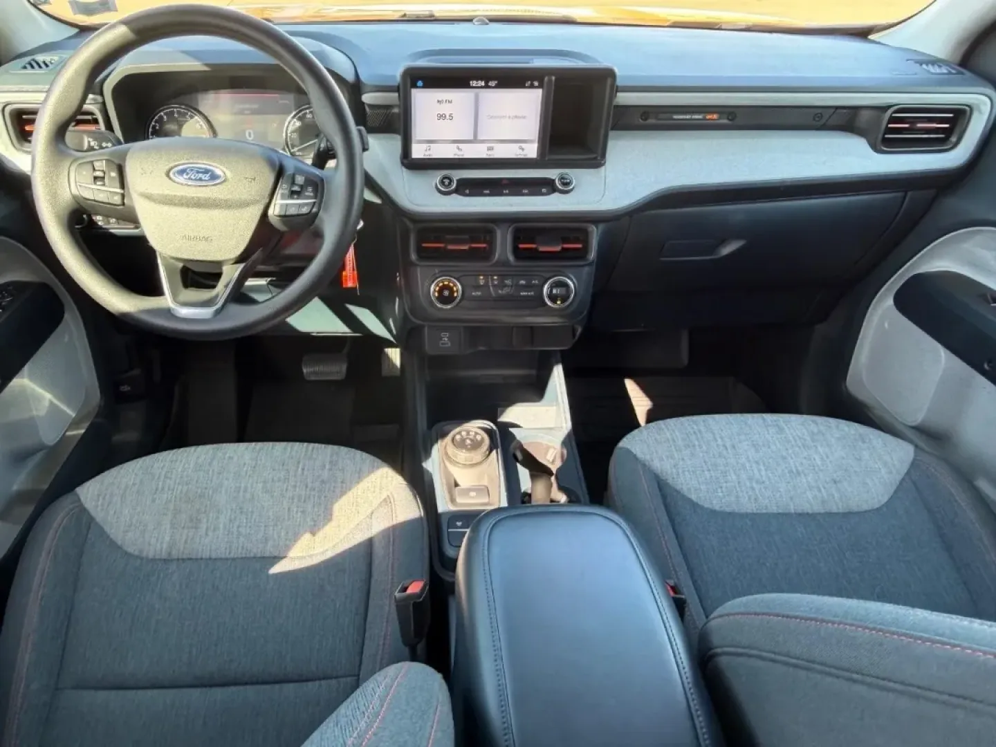 2022 /Navy Pier/Medium Slate Cloth Ford Maverick XLT (3FTTW8F95NR) with an 2.0L EcoBoost engine, Automatic transmission, located at 970 Woodlawn Dr., Farmington, MO, 63640, (573) 431-7800, 37.825642, -90.468674 - Looking for a versatile vehicle that seamlessly blends style, comfort, and functionality? The 2022 Ford Maverick XLT is the perfect choice for those who embrace a dynamic lifestyle-be it for daily commutes, weekend getaways, or family adventures. This striking truck, with its vibrant Cyber Orange Tr - Photo#9