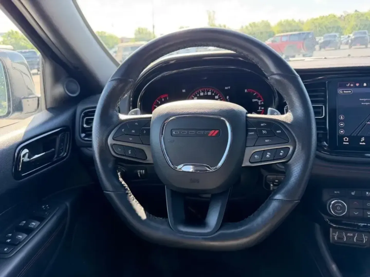 2023 /Black Leather Dodge Durango R/T Plus (1C4SDJCT5PC) with an 5.7L V8 HEMI MDS VVT engine, Automatic transmission, located at 970 Woodlawn Dr., Farmington, MO, 63640, (573) 431-7800, 37.825642, -90.468674 - Make every day feel like a getaway in this bold, family-ready performance SUV-perfect for school drop-offs, long commutes to St. Louis, and weekend road trips down US-67 with room for friends, gear, and plenty of attitude. This **2023 Dodge Durango R/T Plus AWD** blends muscle-car spirit with three- - Photo#14