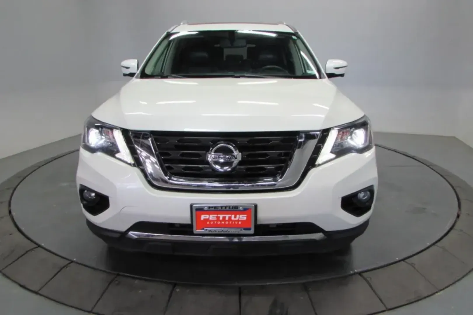 2019 /Charcoal Leather Nissan Pathfinder Platinum (5N1DR2MN0KC) with an Other engine, Automatic transmission, located at 12836 Highway 21, De Soto, MO, 63020, (636) 337-7777, 38.151867, -90.575615 - USED 2019 Nissan Pathfinder Platinum from Pettus Ford De Soto, De Soto MO. - Photo#0