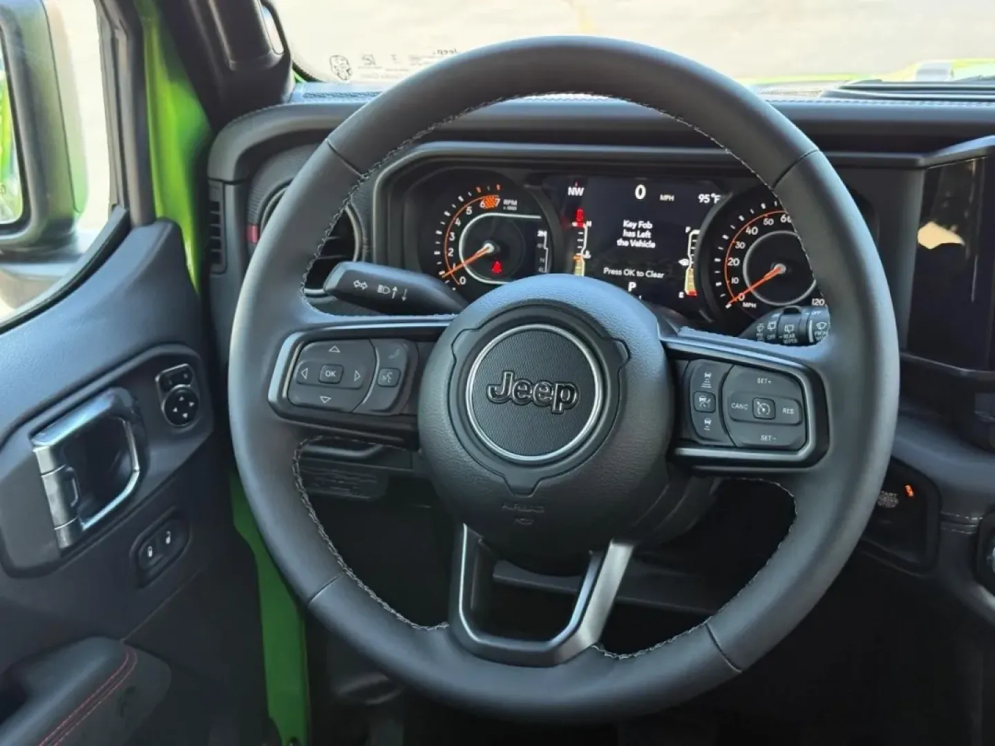 2025 /Black Leather Jeep Wrangler Rubicon (1C4PJXFG7SW) with an 3.6L V6 24V VVT UPG I engine, located at 970 Woodlawn Dr., Farmington, MO, 63640, (573) 431-7800, 37.825642, -90.468674 - **Adventure Awaits: Experience the Thrill of the 2025 Jeep Wrangler Rubicon at Pettus CDJR Farmington!**<br /> <br /> Are you ready to elevate your weekend adventures and daily commutes with a vehicle that offers both rugged capability and urban comfort? The 2025 Jeep Wrangler Rubicon is the ultimat - Photo#7