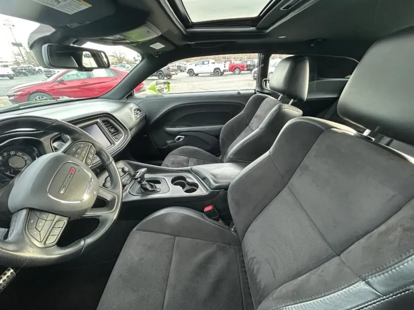 2023 /Black Suede Dodge Challenger GT (2C3CDZKG1PH) with an 3.6L V6 24V VVT engine, Automatic transmission, located at 970 Woodlawn Dr., Farmington, MO, 63640, (573) 431-7800, 37.825642, -90.468674 - **Unleash Your Inner Adventurer with the 2023 Dodge Challenger GT!**<br /> <br /> Are you ready to elevate your driving experience? The 2023 Dodge Challenger GT is not just a vehicle; it's a lifestyle choice, perfect for those who crave excitement on the road. Whether you are commuting through Farmi - Photo#9