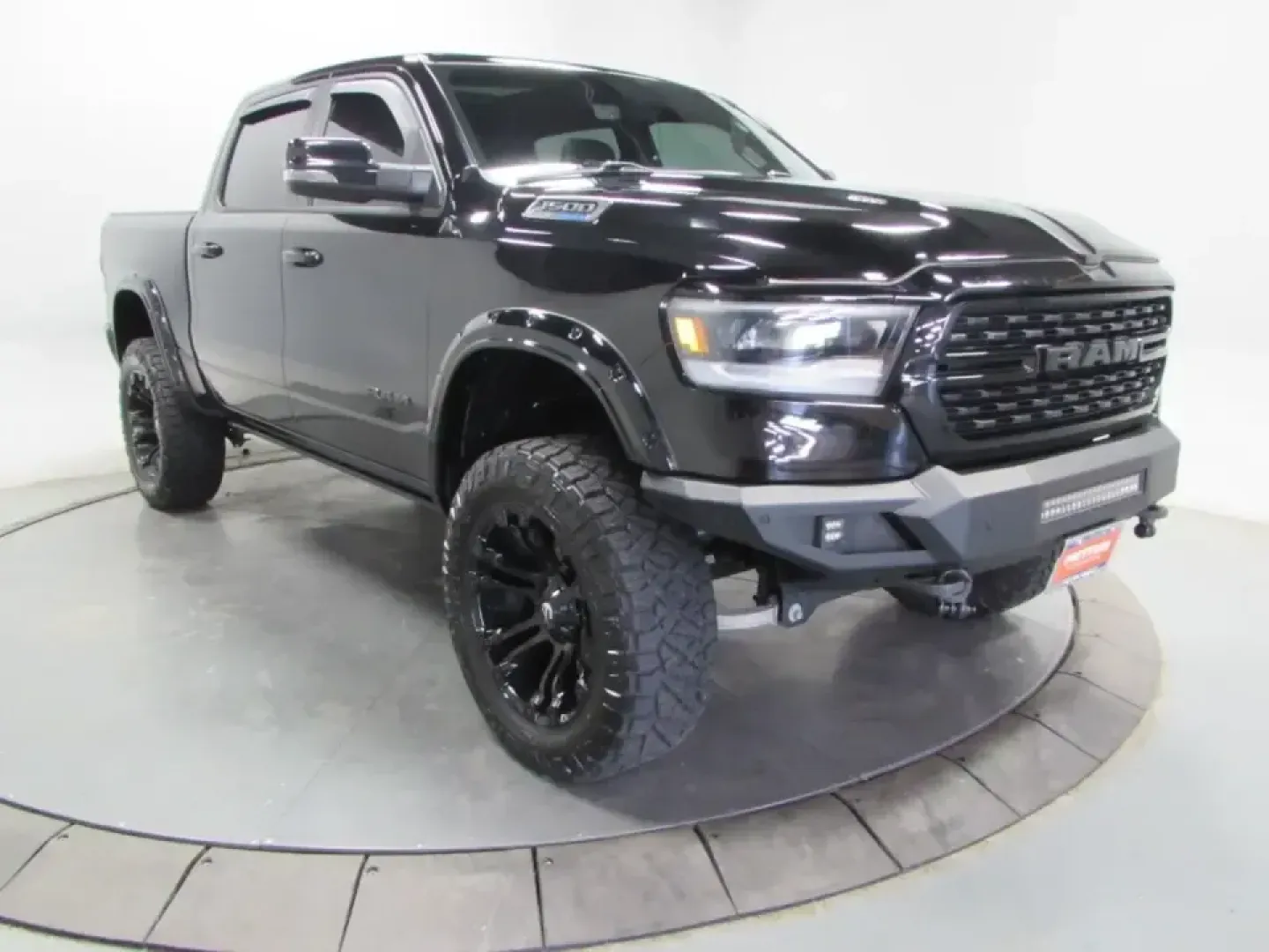2023 /Black Ram 1500 Big Horn/Lone Star (1C6SRFFTXPN) with an 5.7L V8 OHV 16V engine, 8A transmission, located at 12830 Highway 21, De Soto, MO, 63020, (636) 337-7777, 38.153099, -90.573624 - Whether you're hauling mulch for a weekend project, towing a boat to the lake, or simply wanting a confident daily driver for Missouri backroads, this **2023 Ram 1500 Big Horn/Lone Star** is built for real life. With **Four Wheel Drive**, a strong **5.7L V8 OHV 16V** paired to an **8-speed automatic - Photo#0