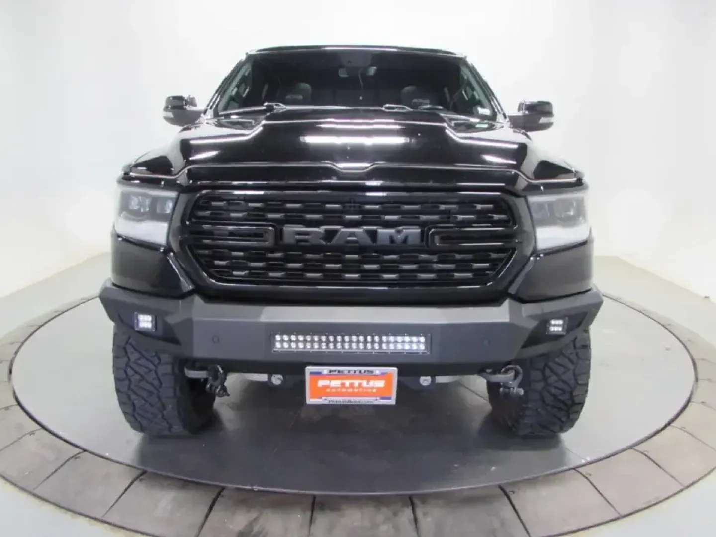 2023 /Black Ram 1500 Big Horn/Lone Star (1C6SRFFTXPN) with an 5.7L V8 OHV 16V engine, 8A transmission, located at 12830 Highway 21, De Soto, MO, 63020, (636) 337-7777, 38.153099, -90.573624 - Whether you're hauling mulch for a weekend project, towing a boat to the lake, or simply wanting a confident daily driver for Missouri backroads, this **2023 Ram 1500 Big Horn/Lone Star** is built for real life. With **Four Wheel Drive**, a strong **5.7L V8 OHV 16V** paired to an **8-speed automatic - Photo#1