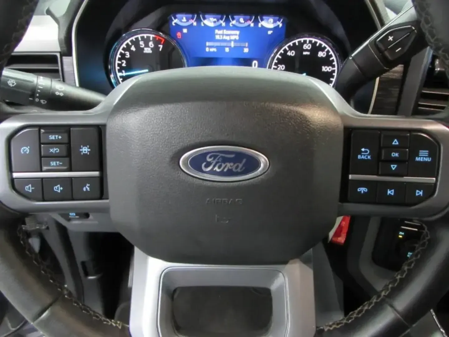 2023 /Black W/Medium Dark Slate Ford F-150 XLT (1FTEX1EP3PK) with an 2.7L V6 DOHC 24V engine, Automatic transmission, located at 12836 Highway 21, De Soto, MO, 63020, (636) 337-7777, 38.151867, -90.575615 - Whether your weekends revolve around towing a boat to the lake, hauling supplies for a home project, or packing up the family for a road trip down I55, the 2023 Ford F150 is the kind of truck that fits real Missouri life. This GRAY MET F150 blends everyday comfort with true work-ready capability, ma - Photo#20