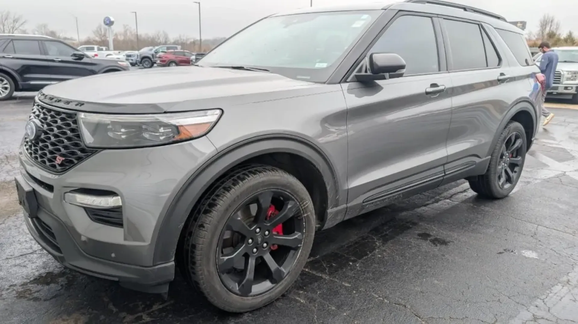 2023 /Ebony Leather Ford Explorer ST (1FM5K8GC5PG) with an 3.0L EcoBoost V6 engine, Automatic transmission, located at 141 Commercial Dr, Fredericktown, MO, 63645, (573) 783-6432, 37.570087, -90.320648 - Are you in search of an SUV that can effortlessly blend your everyday commutes with weekend adventures? Look no further than the stunning 2023 Ford Explorer ST available at Pettus Ford Fredericktown. This versatile vehicle is designed for families on the go, outdoor enthusiasts, and anyone looking t - Photo#0