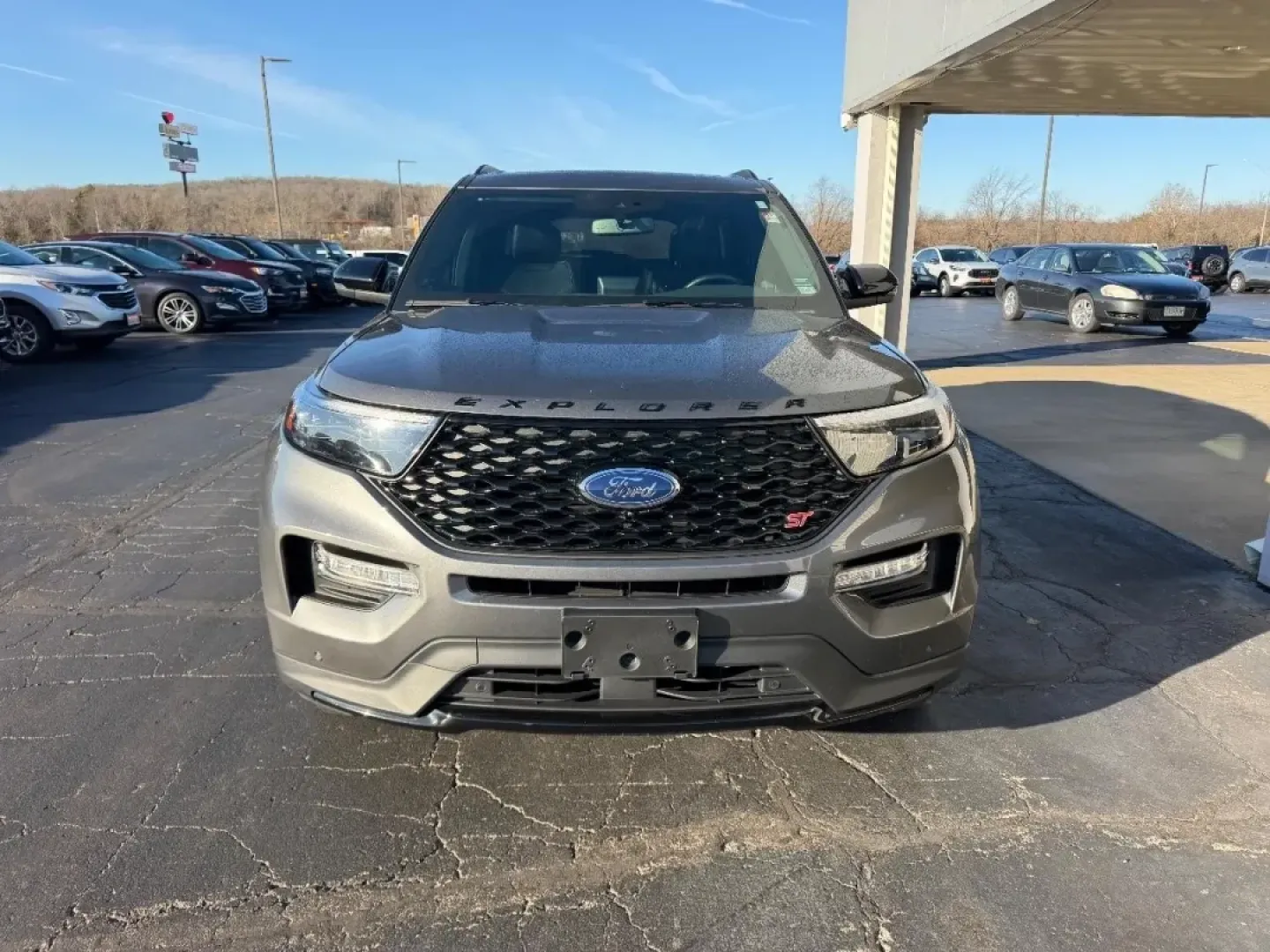 2023 /Ebony Leather Ford Explorer ST (1FM5K8GC5PG) with an 3.0L EcoBoost V6 engine, Automatic transmission, located at 141 Commercial Dr, Fredericktown, MO, 63645, (573) 783-6432, 37.570087, -90.320648 - Are you in search of an SUV that can effortlessly blend your everyday commutes with weekend adventures? Look no further than the stunning 2023 Ford Explorer ST available at Pettus Ford Fredericktown. This versatile vehicle is designed for families on the go, outdoor enthusiasts, and anyone looking t - Photo#8