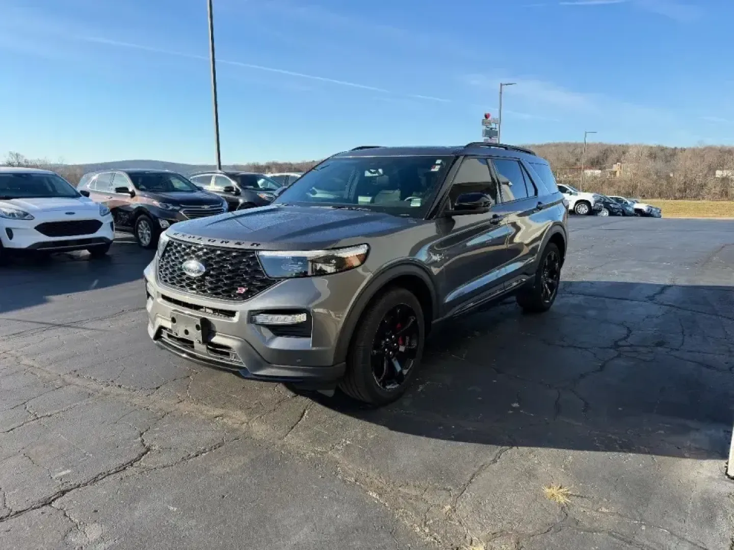 2023 /Ebony Leather Ford Explorer ST (1FM5K8GC5PG) with an 3.0L EcoBoost V6 engine, Automatic transmission, located at 141 Commercial Dr, Fredericktown, MO, 63645, (573) 783-6432, 37.570087, -90.320648 - Are you in search of an SUV that can effortlessly blend your everyday commutes with weekend adventures? Look no further than the stunning 2023 Ford Explorer ST available at Pettus Ford Fredericktown. This versatile vehicle is designed for families on the go, outdoor enthusiasts, and anyone looking t - Photo#7