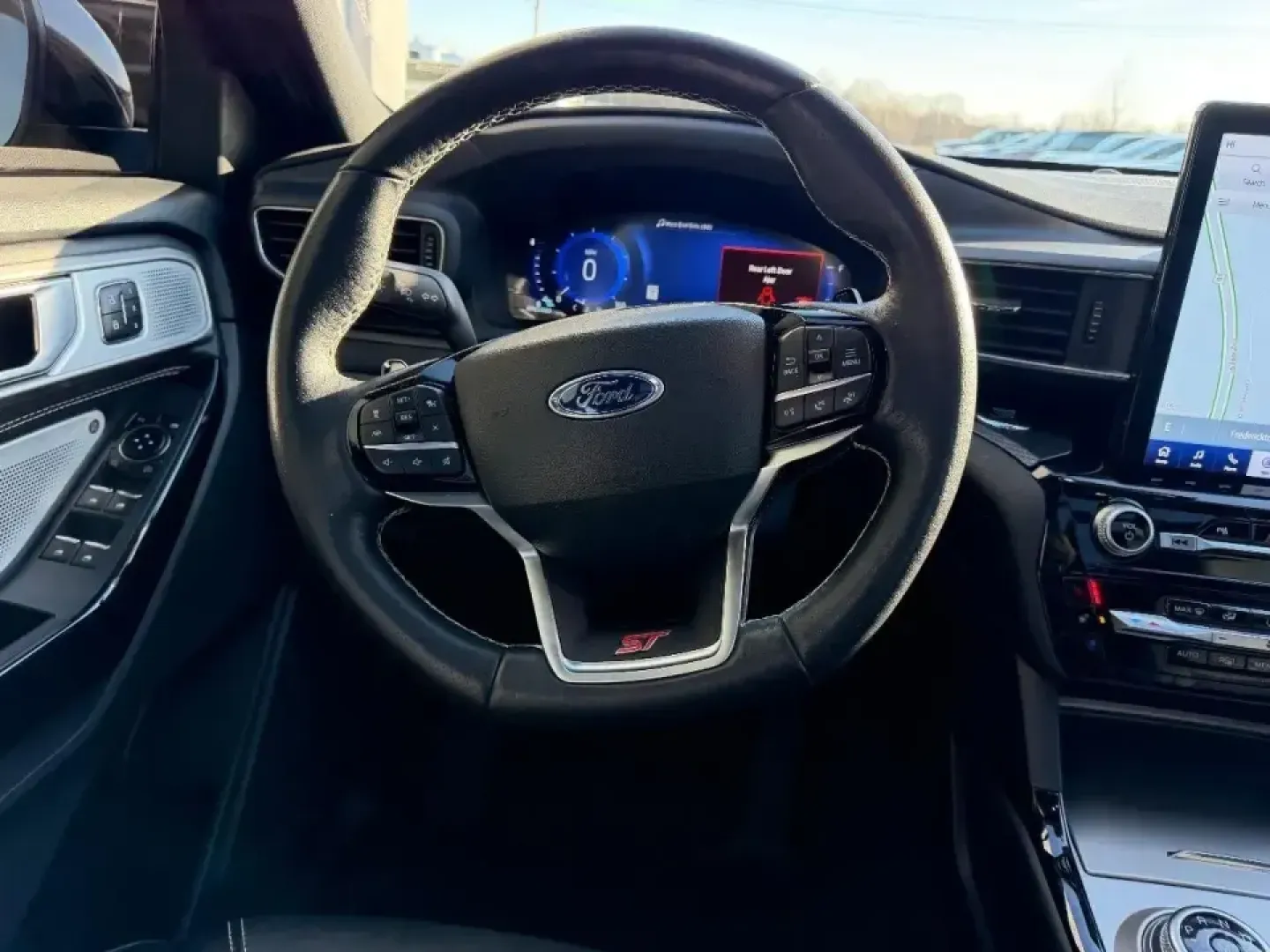 2023 /Ebony Leather Ford Explorer ST (1FM5K8GC5PG) with an 3.0L EcoBoost V6 engine, Automatic transmission, located at 141 Commercial Dr, Fredericktown, MO, 63645, (573) 783-6432, 37.570087, -90.320648 - Are you in search of an SUV that can effortlessly blend your everyday commutes with weekend adventures? Look no further than the stunning 2023 Ford Explorer ST available at Pettus Ford Fredericktown. This versatile vehicle is designed for families on the go, outdoor enthusiasts, and anyone looking t - Photo#14