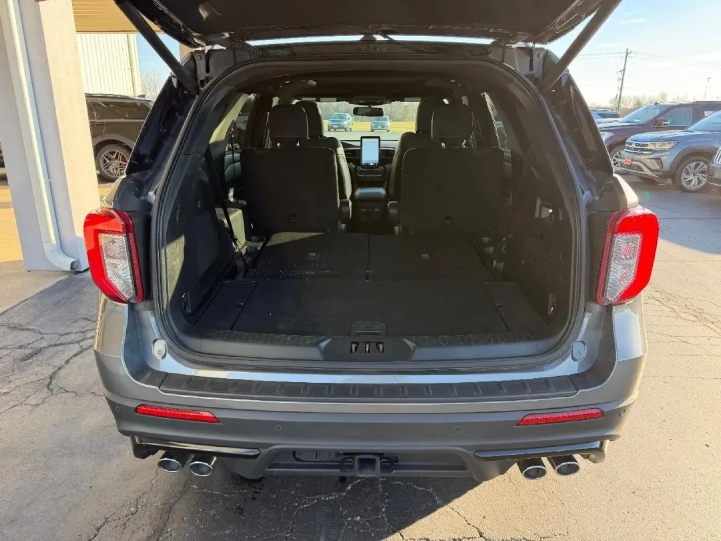 2023 /Ebony Leather Ford Explorer ST (1FM5K8GC5PG) with an 3.0L EcoBoost V6 engine, Automatic transmission, located at 141 Commercial Dr, Fredericktown, MO, 63645, (573) 783-6432, 37.570087, -90.320648 - Are you in search of an SUV that can effortlessly blend your everyday commutes with weekend adventures? Look no further than the stunning 2023 Ford Explorer ST available at Pettus Ford Fredericktown. This versatile vehicle is designed for families on the go, outdoor enthusiasts, and anyone looking t - Photo#4