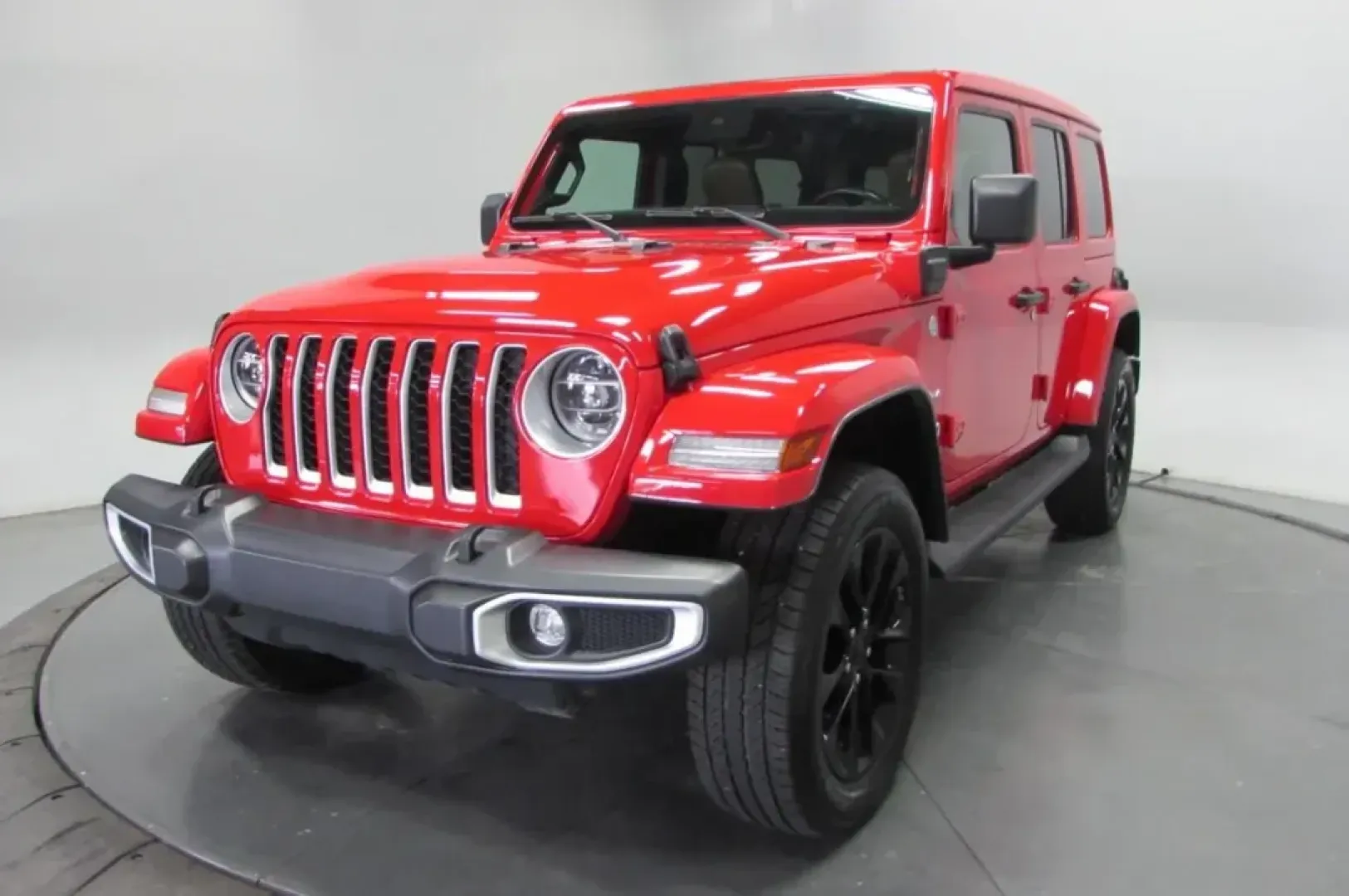 2021 /Dark Saddle/Black Leather Jeep Wrangler Unlimited Sahara 4xe (1C4JJXP64MW) with an Other engine, Automatic transmission, located at 12830 Highway 21, De Soto, MO, 63020, (636) 337-7777, 38.153099, -90.573624 - **Adventure Awaits: Explore the 2021 Jeep Wrangler Unlimited Sahara 4xe at Pettus CDJR DeSoto!**<br /> <br /> Are you ready to elevate your outdoor lifestyle or conquer the daily commute with confidence? The 2021 Jeep Wrangler Unlimited Sahara 4xe is the perfect companion for those who crave adventu - Photo#2