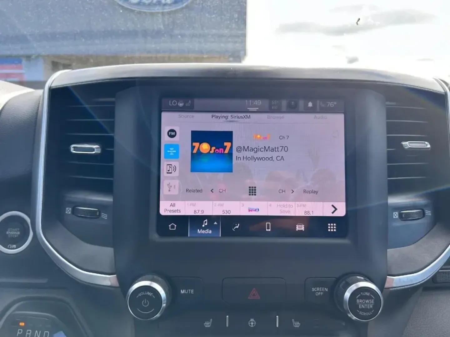 2022 /Diesel Gray/Black Cloth Ram 1500 Big Horn/Lone Star (1C6RRFFG2NN) with an 3.6L V6 24V VVT eTorque UPG I engine, located at 141 Commercial Dr, Fredericktown, MO, 63645, (573) 783-6432, 37.570087, -90.320648 - USED 2022 Ram 1500 Big Horn/Lone Star from Pettus Ford Fredericktown, Fredericktown MO. - Photo#12