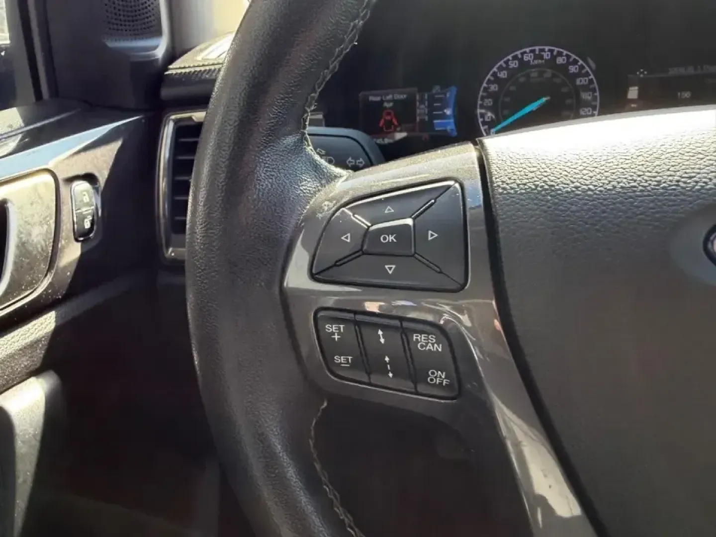 2019 /Ebony Leather Ford Ranger Lariat (1FTER4FH5KL) with an 2.3L EcoBoost engine, Automatic transmission, located at 141 Commercial Dr, Fredericktown, MO, 63645, (573) 783-6432, 37.570087, -90.320648 - Need a truck that can handle weekday commutes across Fredericktown and still be ready for a loaded-up weekend at Castor River Shut-Ins or a run down US-67? This 2019 Ford Ranger XL SuperCrew 4WD is built for real-life Missouri driving-room for friends or family, confidence in changing weather, and t - Photo#11