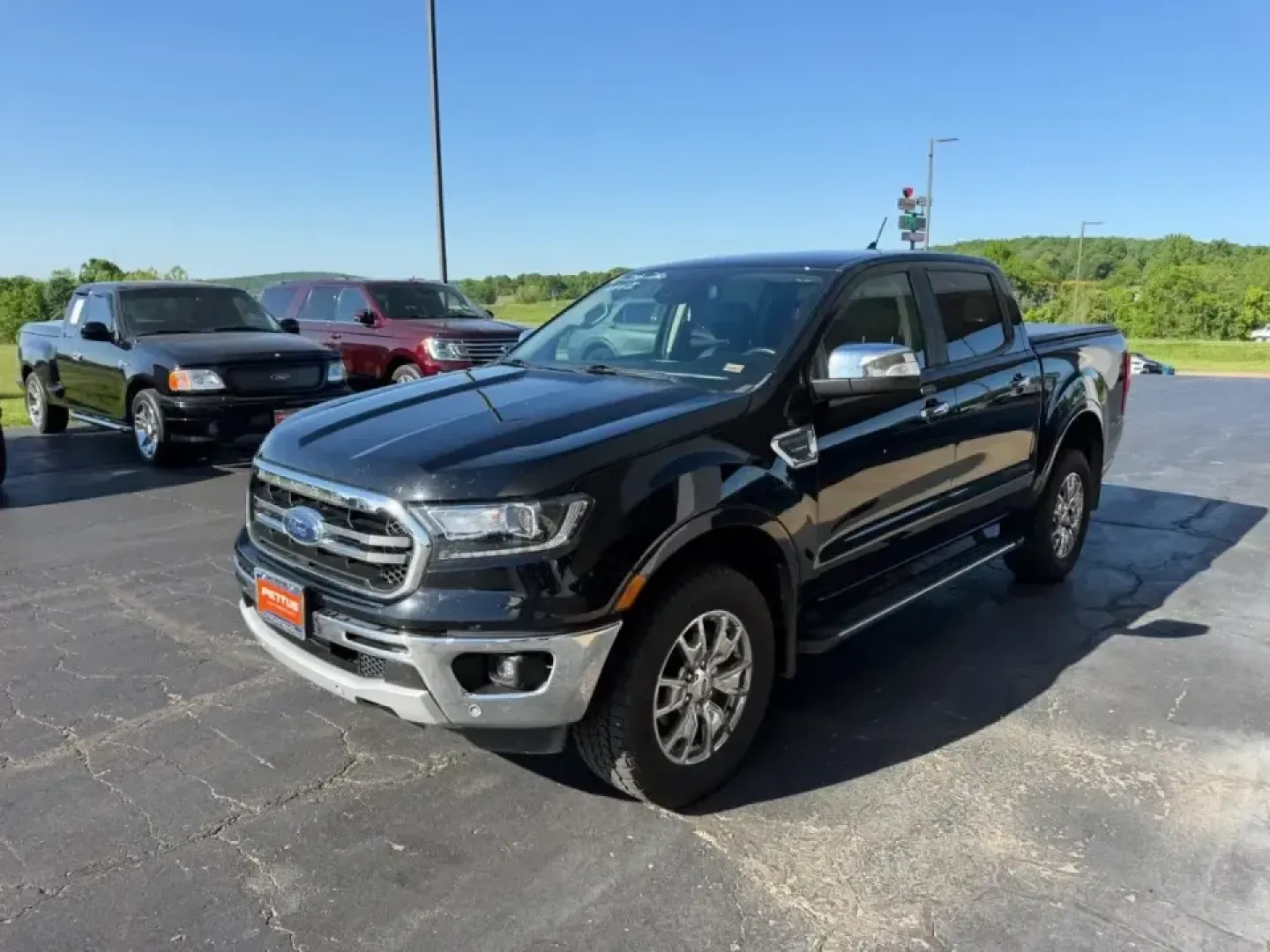2019 /Ebony Leather Ford Ranger Lariat (1FTER4FH5KL) with an 2.3L EcoBoost engine, Automatic transmission, located at 141 Commercial Dr, Fredericktown, MO, 63645, (573) 783-6432, 37.570087, -90.320648 - Need a truck that can handle weekday commutes across Fredericktown and still be ready for a loaded-up weekend at Castor River Shut-Ins or a run down US-67? This 2019 Ford Ranger XL SuperCrew 4WD is built for real-life Missouri driving-room for friends or family, confidence in changing weather, and t - Photo#6