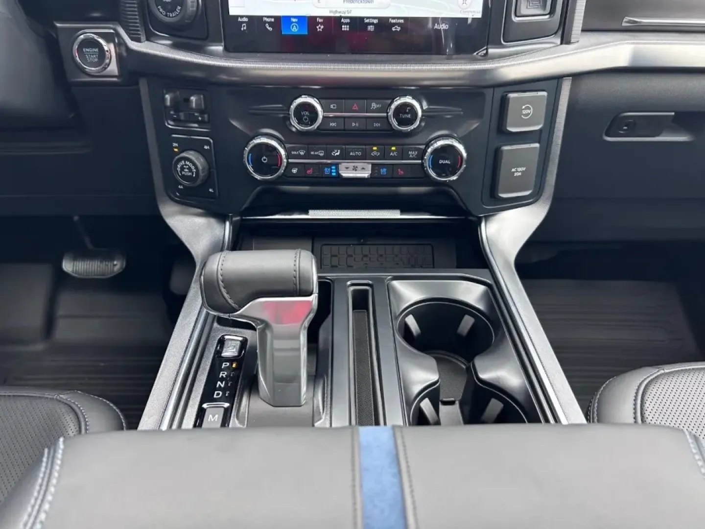 2025 /Black/Blue Leather Ford F-150 Platinum (1FTFW7LD1SF) with an 3.5L V6 Turbocharged engine, located at 141 Commercial Dr, Fredericktown, MO, 63645, (573) 783-6432, 37.570087, -90.320648 - **Unleash Adventure with the 2025 Ford F-150 Platinum Your Perfect Partner for Every Journey!**<br /> <br /> Are you ready to elevate your lifestyle with a truck that embodies strength, sophistication, and versatility? The 2025 Ford F-150 Platinum is not just a vehicle; it's an invitation to explor - Photo#16