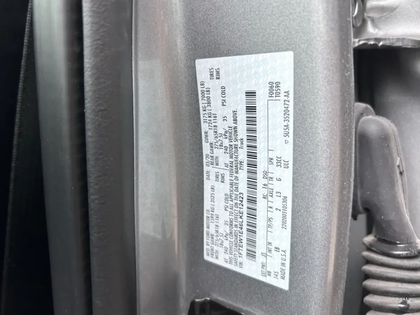 2020 /Black Leather Ford F-150 Lariat (1FTEW1E46LK) with an 3.5L V6 Turbocharged engine, located at 141 Commercial Dr, Fredericktown, MO, 63645, (573) 783-6432, 37.570087, -90.320648 - Are you ready to elevate your adventures and take on the open road with confidence? The 2020 Ford F-150 Lariat is not just a truck; it's a lifestyle choice that suits everything from weekend getaways to daily commutes. Perfect for those who demand versatility, this robust vehicle is ideal for famili - Photo#20