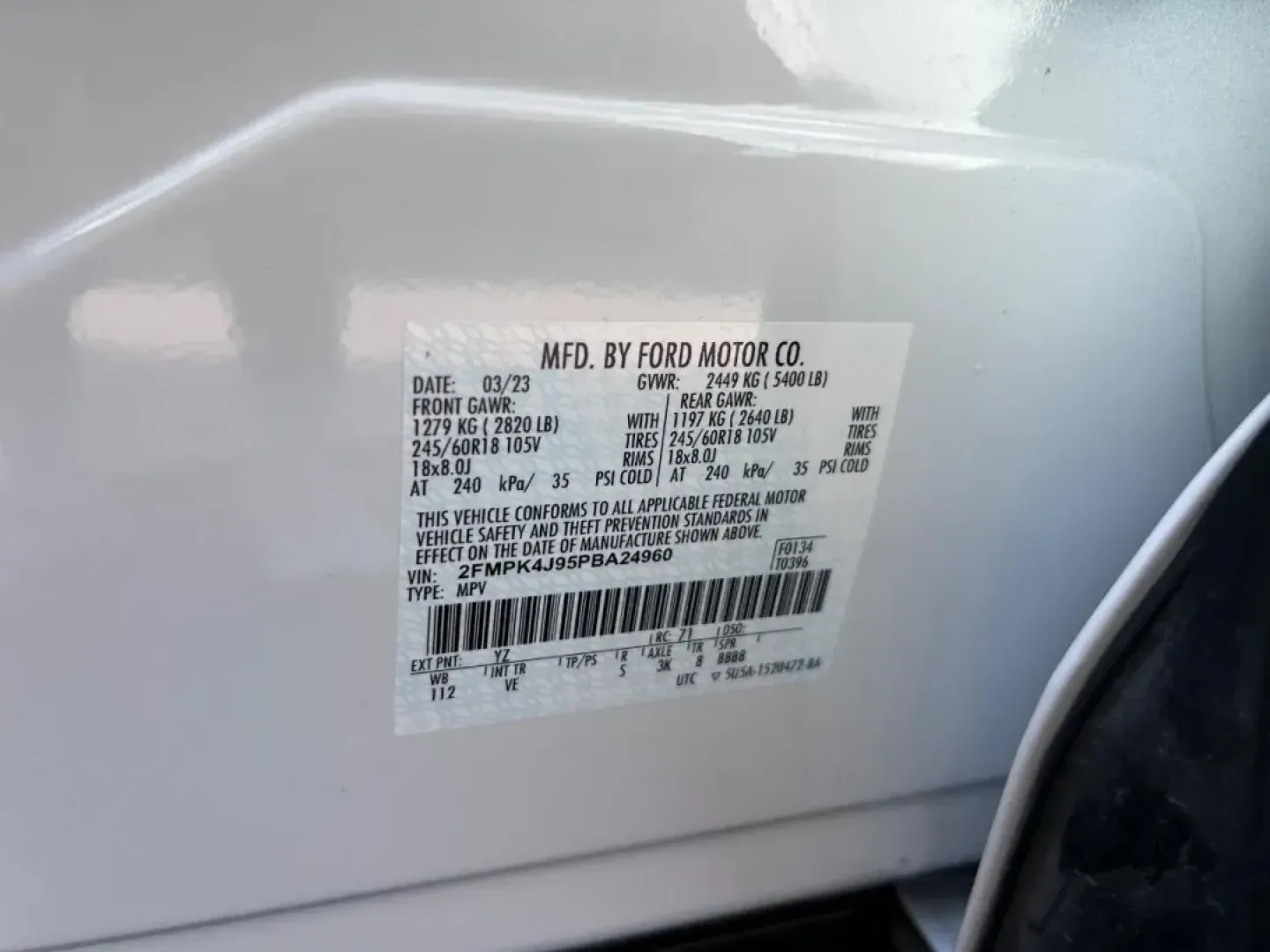 2023 /Ebony Leather Ford Edge SEL (2FMPK4J95PB) with an Twin-Scroll 2.0L EcoBoost engine, Automatic transmission, located at 141 Commercial Dr, Fredericktown, MO, 63645, (573) 783-6432, 37.570087, -90.320648 - Experience the thrill of adventure with this stunning 2023 Ford Edge ST Line, perfect for those who crave both style and practicality. Whether you're commuting through nearby neighborhoods like Farmington or enjoying a weekend getaway to the scenic Mark Twain National Forest, this versatile SUV is d - Photo#21