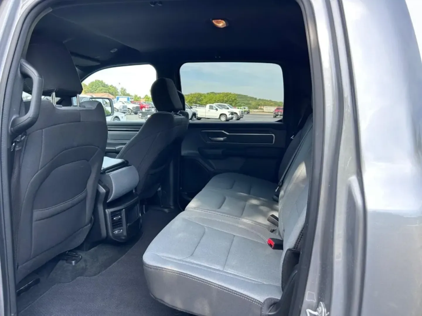 2023 /Diesel Gray/Black Cloth Ram 1500 Big Horn/Lone Star (1C6RRFFG1PN) with an 3.6L V6 24V VVT eTorque UPG I engine, located at 970 Woodlawn Dr., Farmington, MO, 63640, (573) 431-7800, 37.825642, -90.468674 - Looking for the perfect combination of ruggedness and refinement? Meet your ultimate companion for weekend adventures and daily commutes alike-a 2023 Ram 1500 Big Horn/Lone Star, available now at Pettus CDJR Farmington, your trusted OEM dealership located at 970 Woodlawn Drive, Farmington, MO 63640. - Photo#8