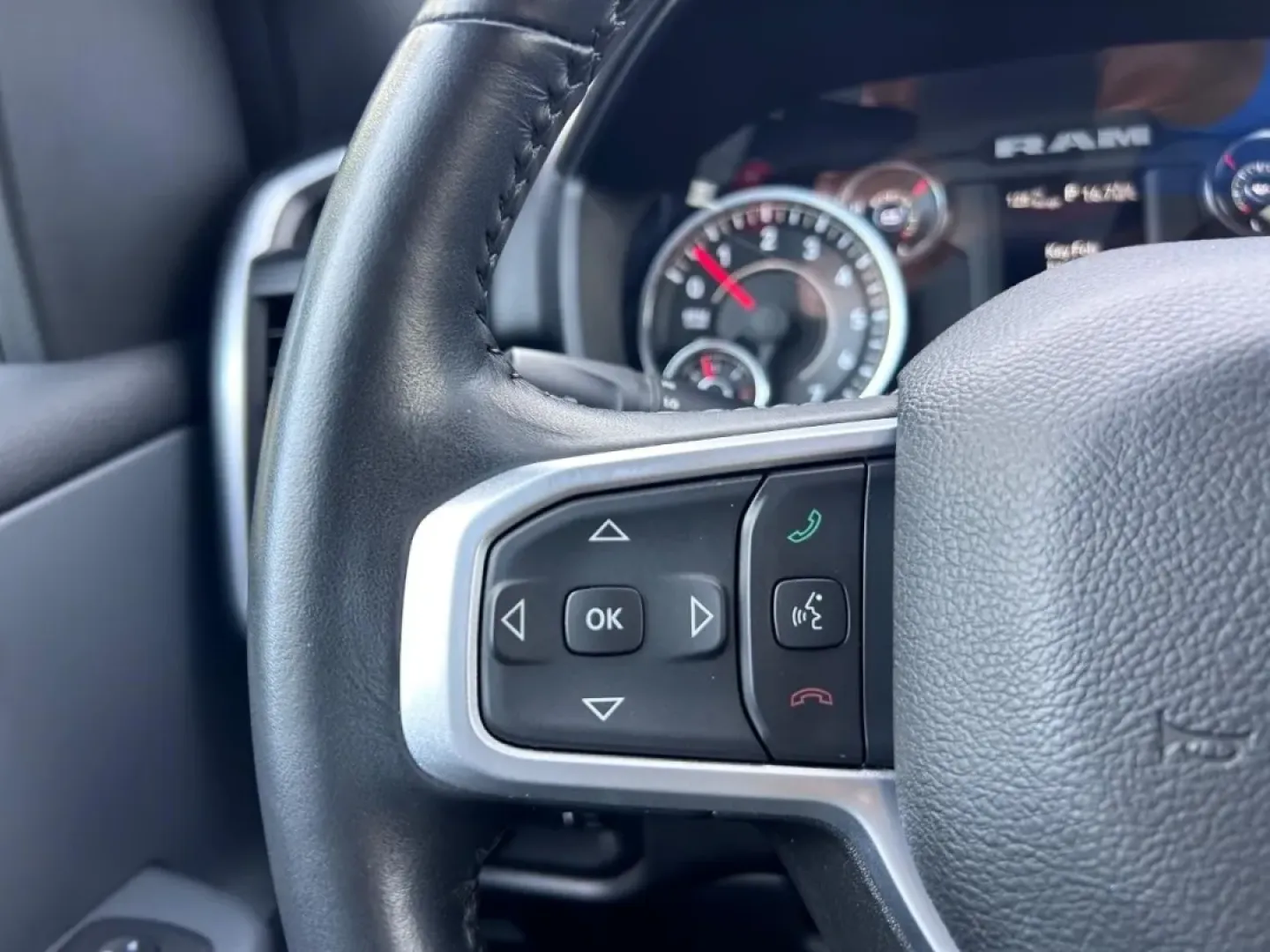 2023 /Diesel Gray/Black Cloth Ram 1500 Big Horn/Lone Star (1C6RRFFG1PN) with an 3.6L V6 24V VVT eTorque UPG I engine, located at 970 Woodlawn Dr., Farmington, MO, 63640, (573) 431-7800, 37.825642, -90.468674 - Looking for the perfect combination of ruggedness and refinement? Meet your ultimate companion for weekend adventures and daily commutes alike-a 2023 Ram 1500 Big Horn/Lone Star, available now at Pettus CDJR Farmington, your trusted OEM dealership located at 970 Woodlawn Drive, Farmington, MO 63640. - Photo#11