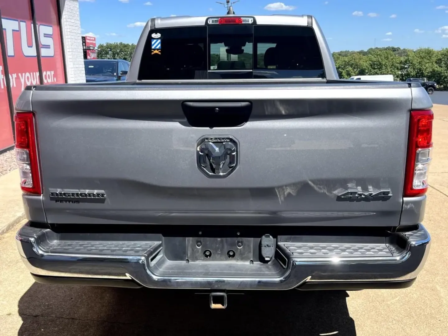 2023 /Diesel Gray/Black Cloth Ram 1500 Big Horn/Lone Star (1C6RRFFG1PN) with an 3.6L V6 24V VVT eTorque UPG I engine, located at 970 Woodlawn Dr., Farmington, MO, 63640, (573) 431-7800, 37.825642, -90.468674 - Looking for the perfect combination of ruggedness and refinement? Meet your ultimate companion for weekend adventures and daily commutes alike-a 2023 Ram 1500 Big Horn/Lone Star, available now at Pettus CDJR Farmington, your trusted OEM dealership located at 970 Woodlawn Drive, Farmington, MO 63640. - Photo#3